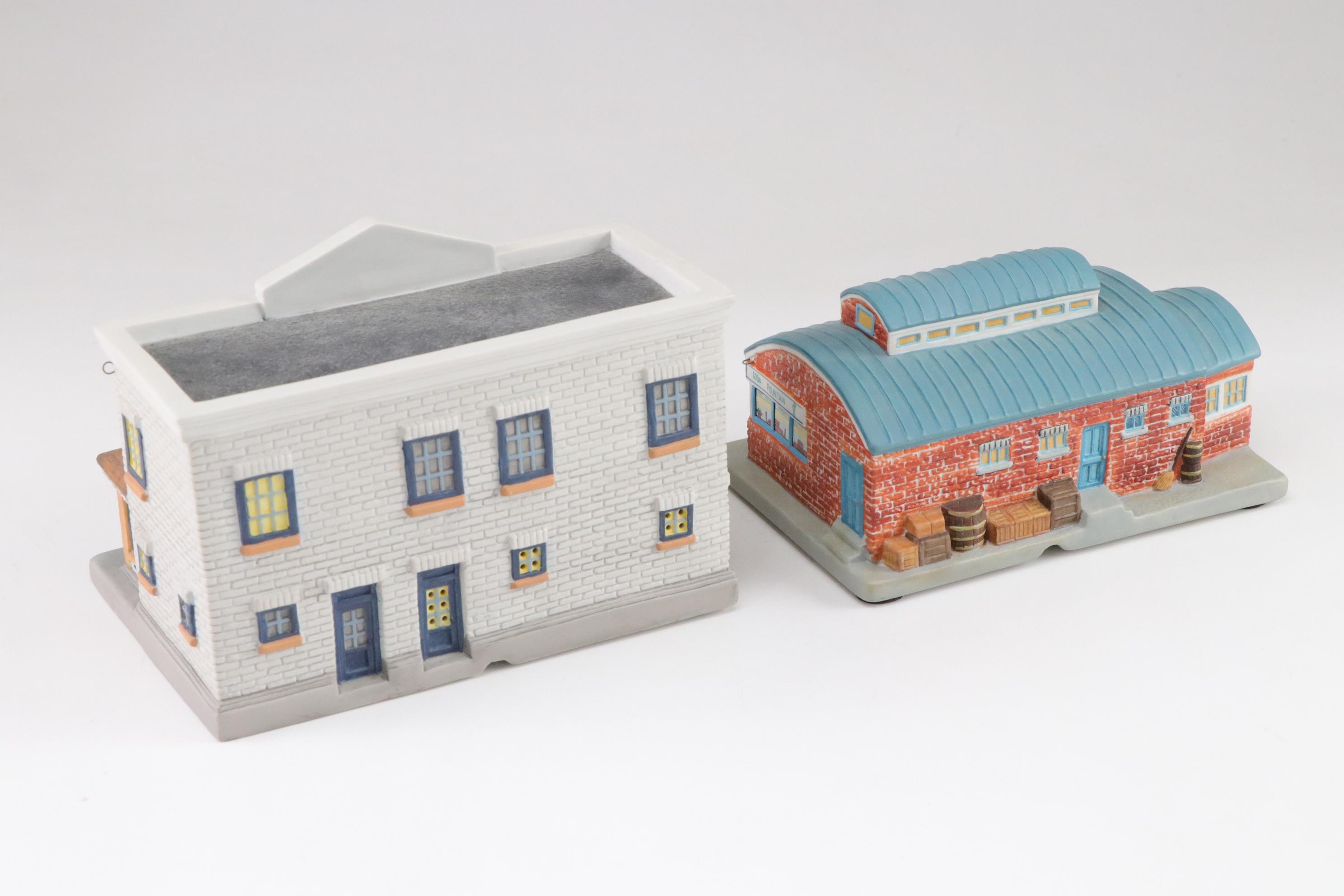 Welcome to Mayberry "Floyd's Barbershop" & Other Holiday Village Decor