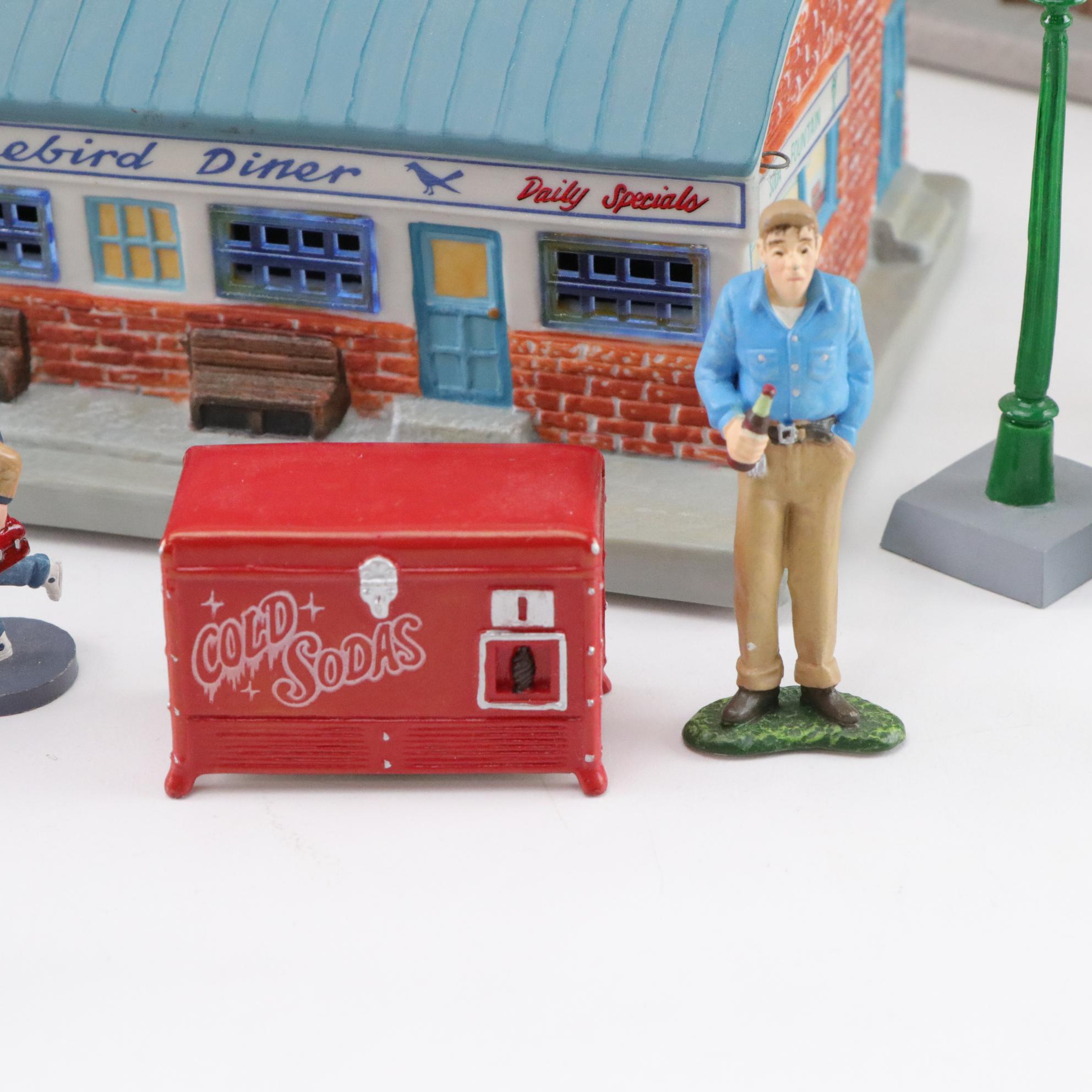 Welcome to Mayberry "Floyd's Barbershop" & Other Holiday Village Decor