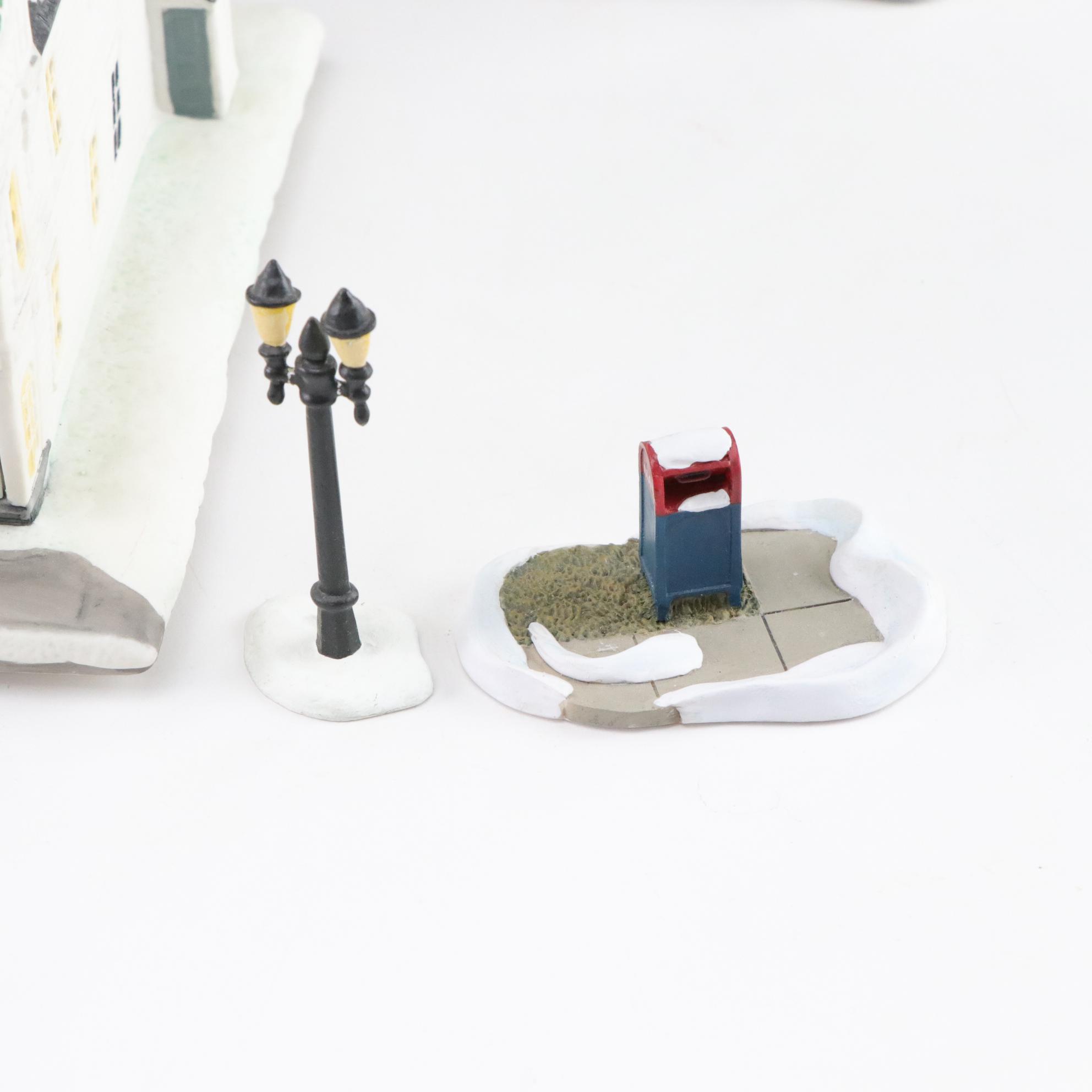 Hawthorne Village Illuminated "Norman Rockwell" Christmas Village