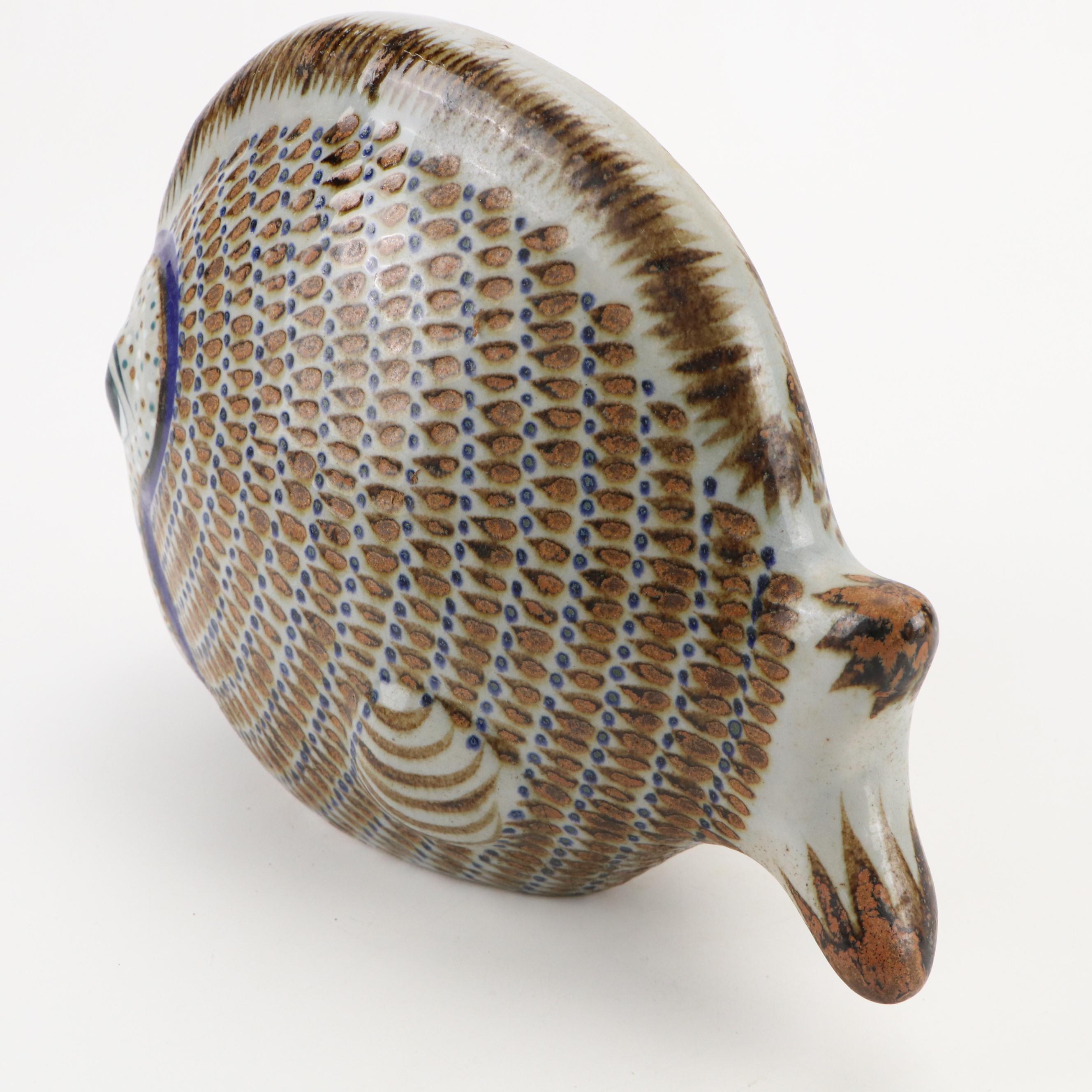Mexican Tonala Pottery Fish