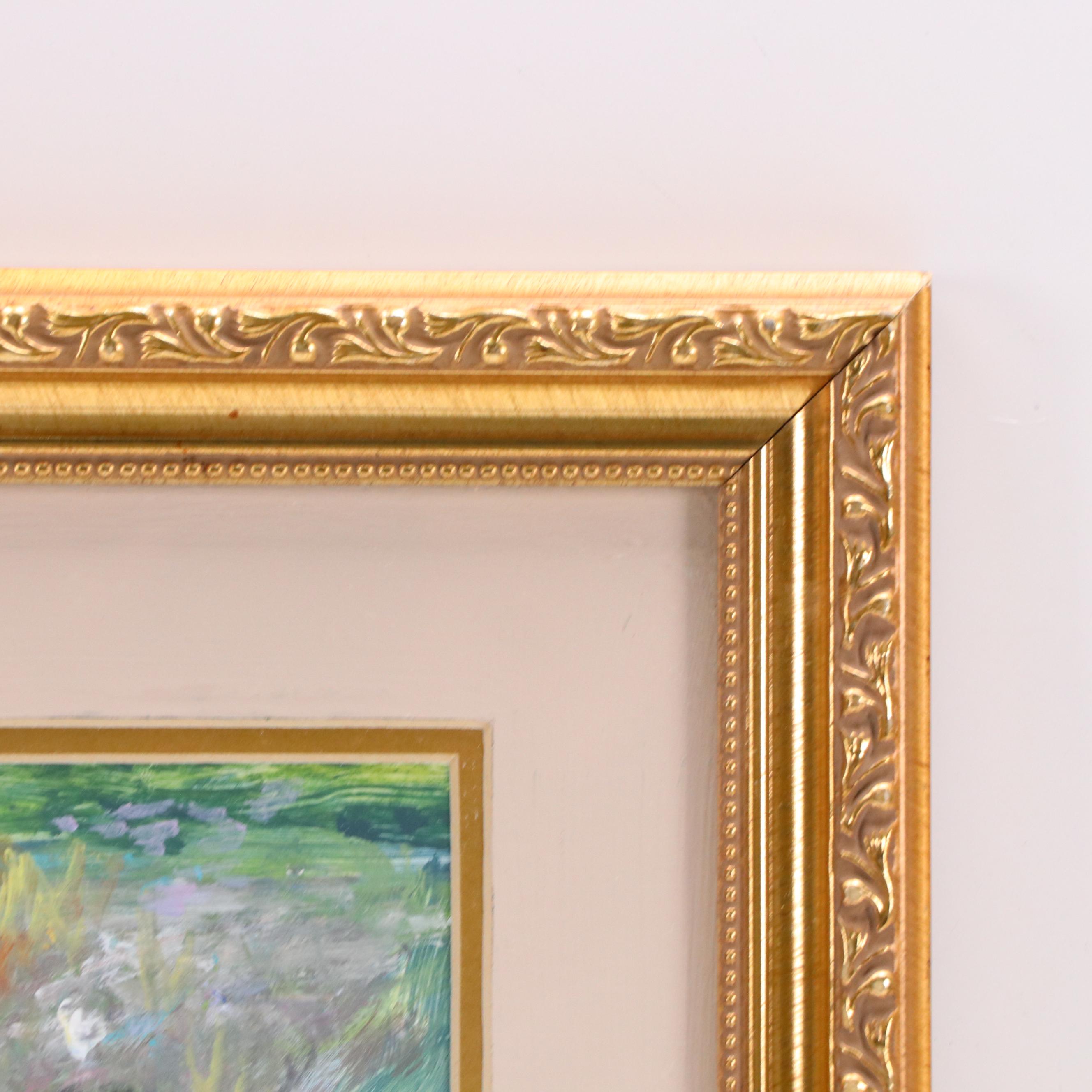 Robert Riddle-Baker Landscape Acrylic Painting 