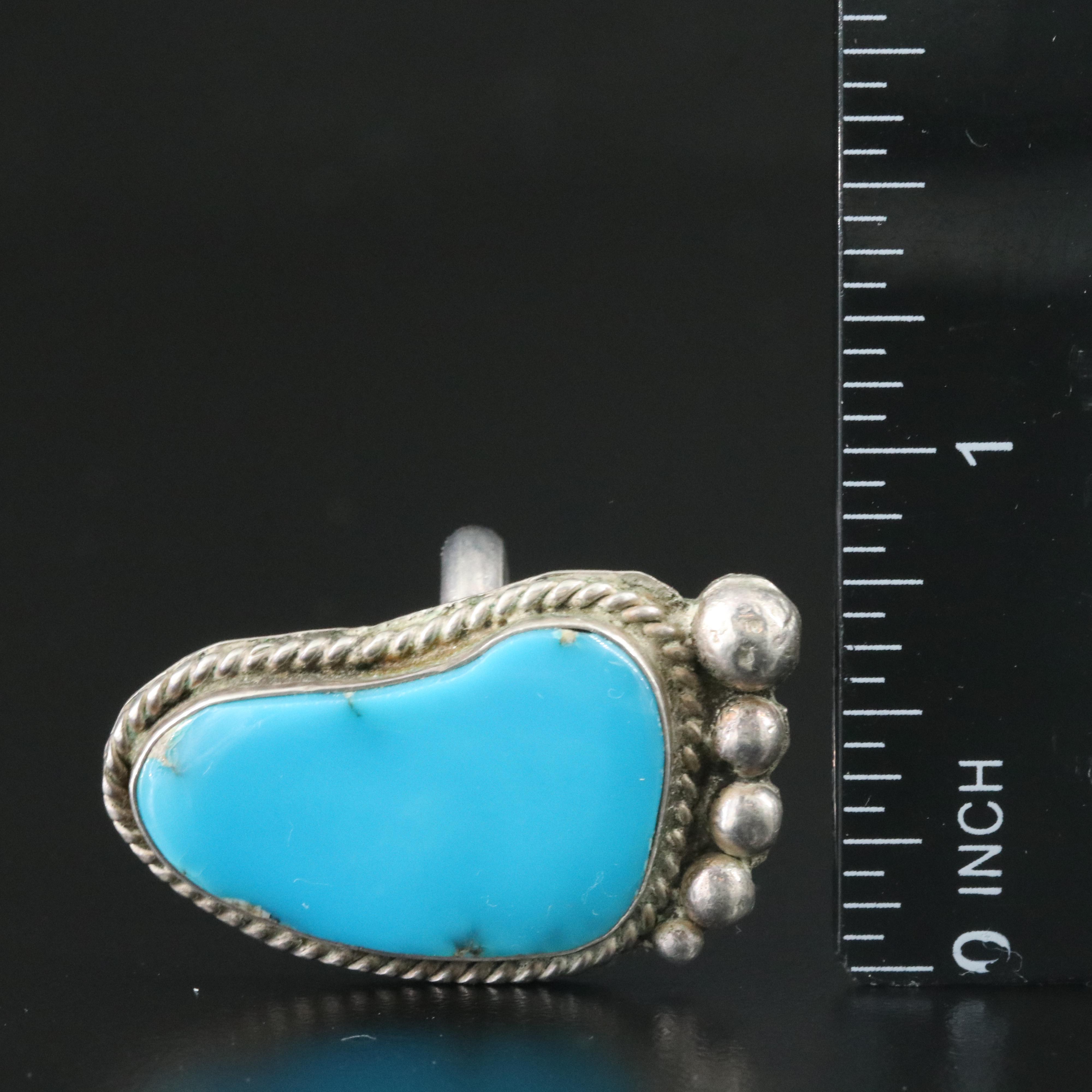 Southwestern & Western Style Sterling Gemstone Rings Including Turquoise & Coral