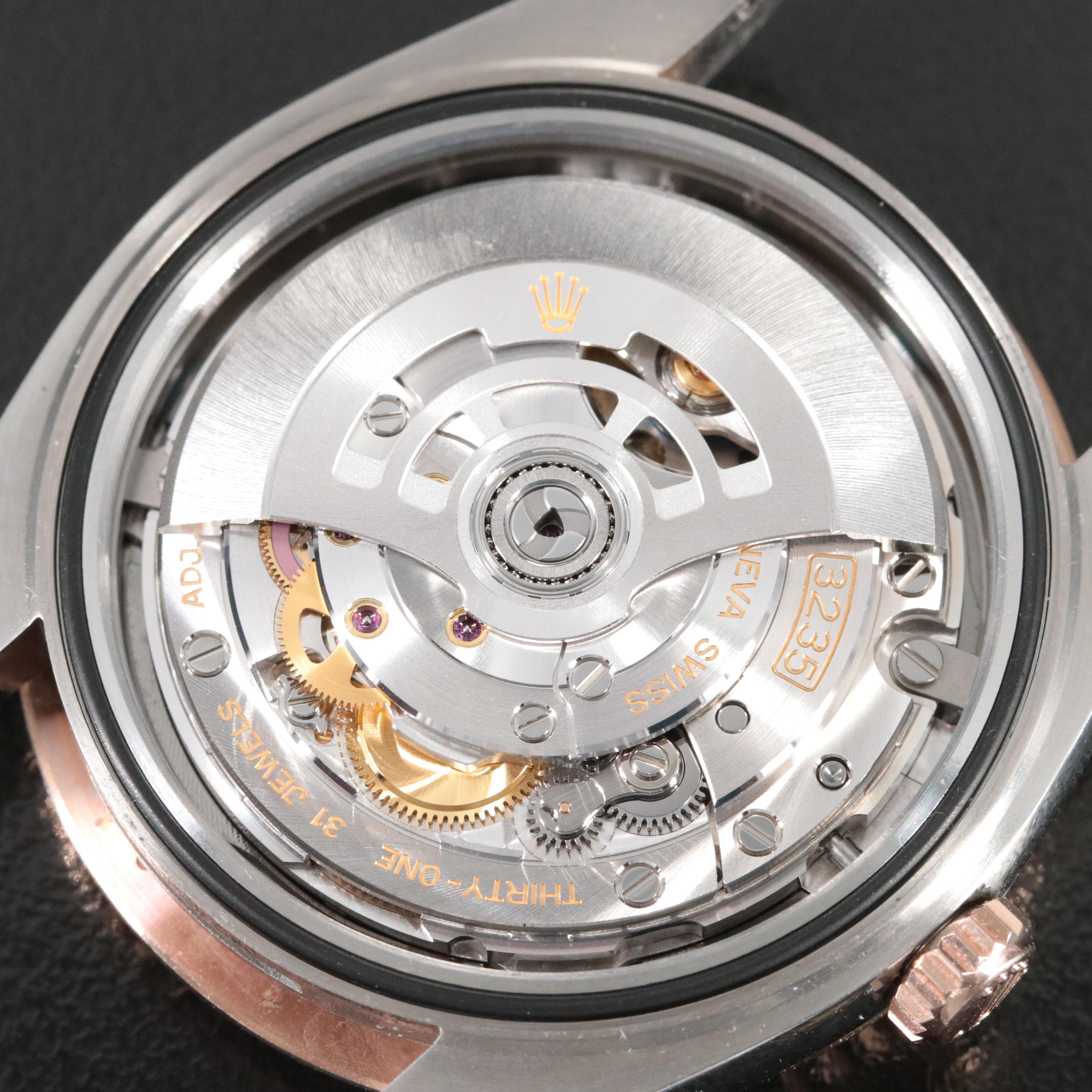 Rolex Datejust 126331 Grey 41mm 18K Rose Gold & Steel Automatic Watch