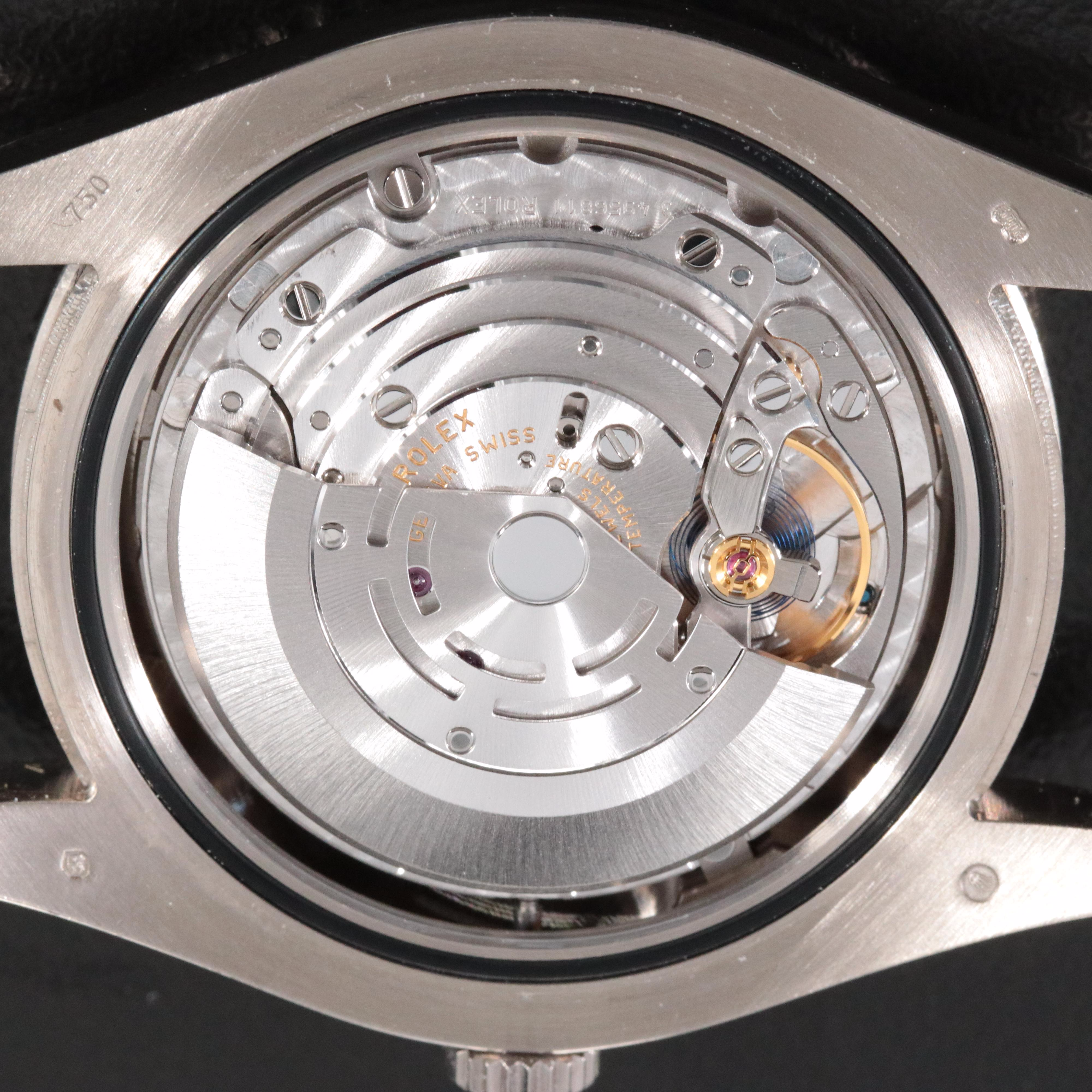 Rolex Day-Date II 218239 Chocolate 41mm 18K White Gold Automatic Watch