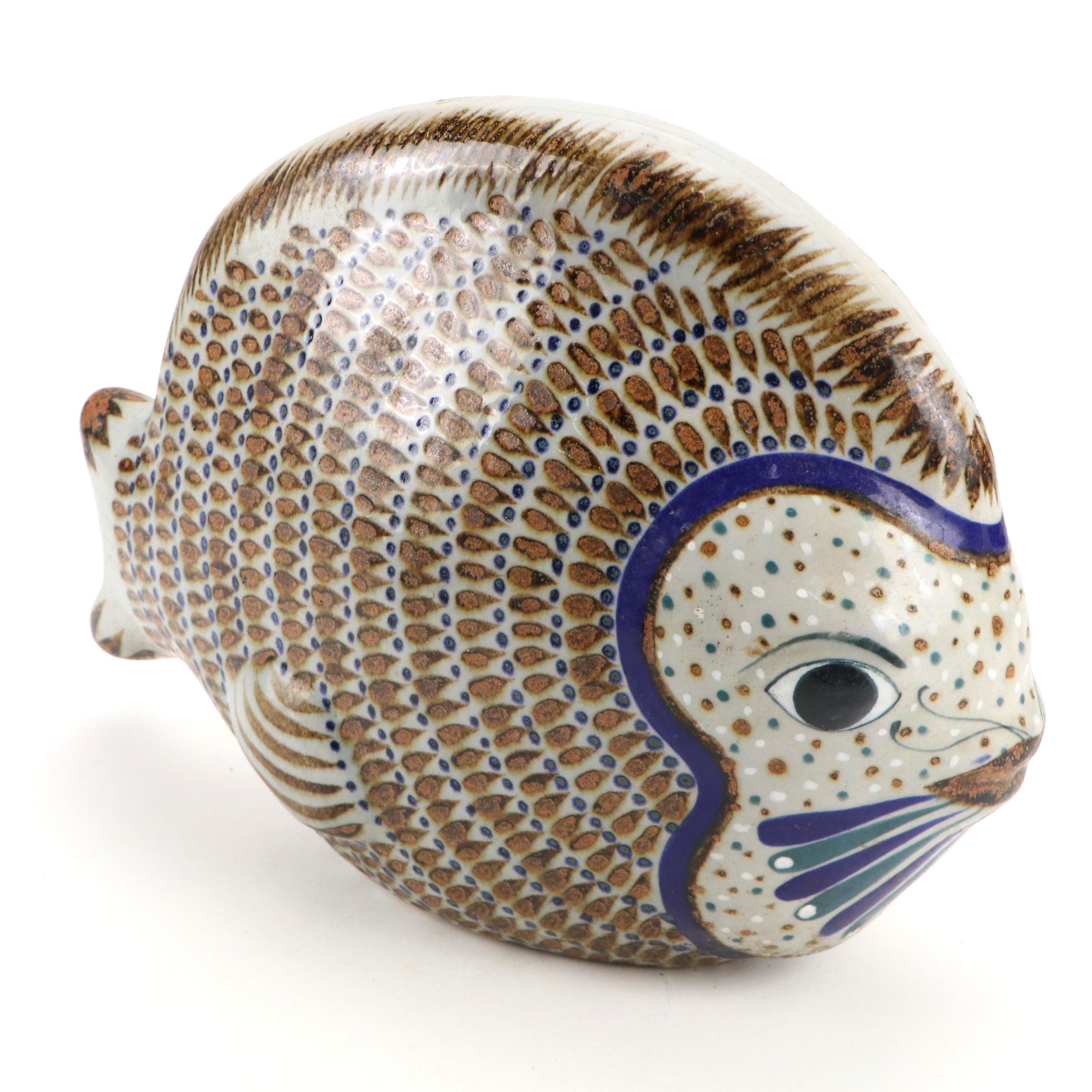 Mexican Tonala Pottery Fish
