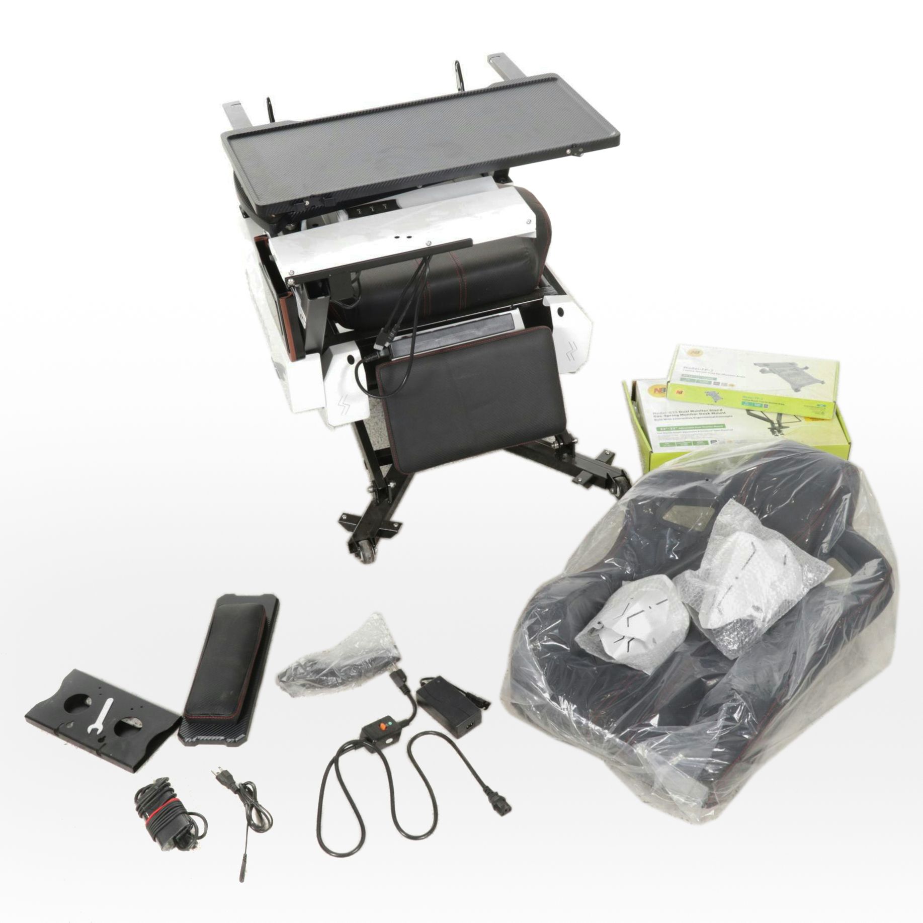 SpineDesk Ergonomic Reclining Computer Chair Work Station