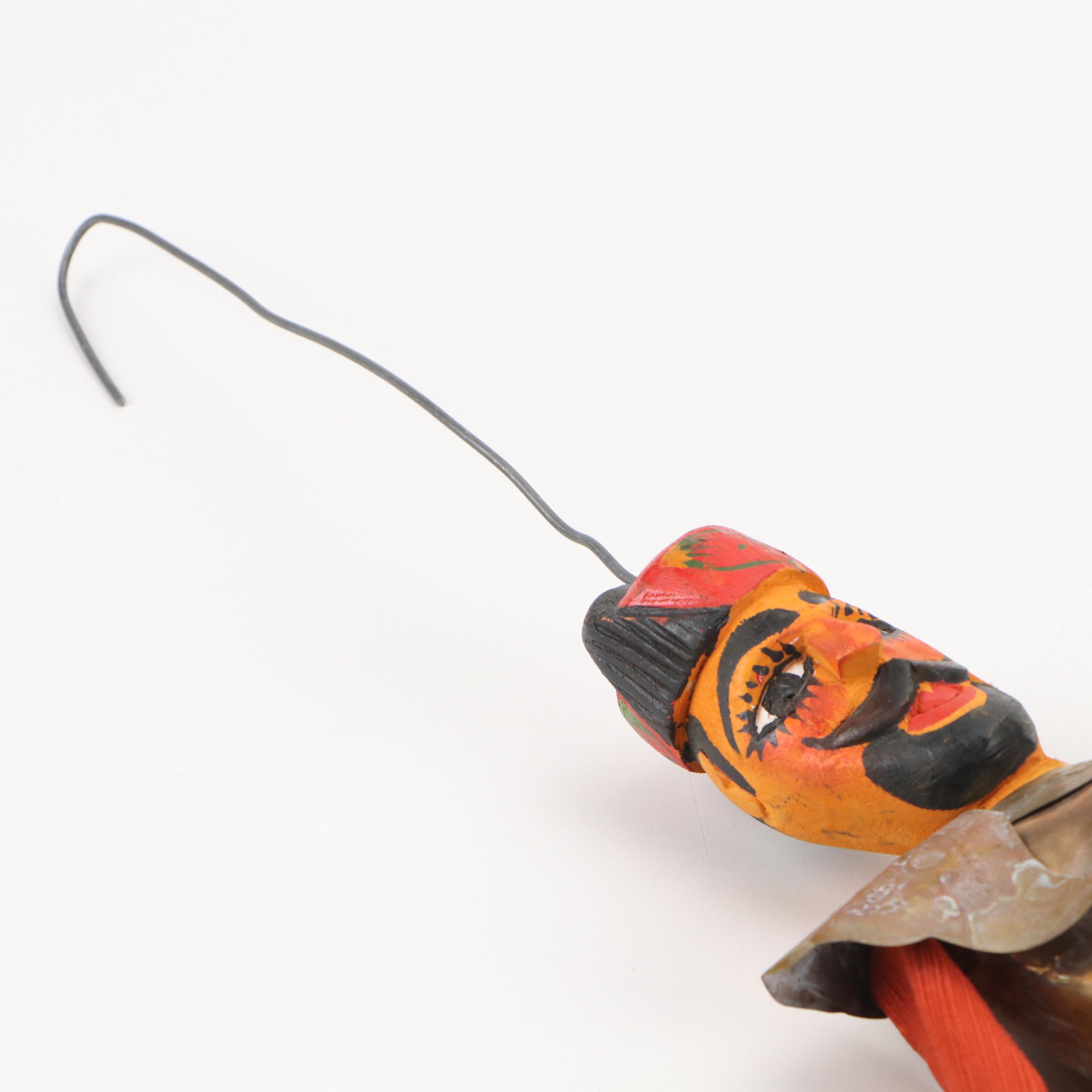 Tunisian Style Handcrafted Soma Janissary Marionette Puppet