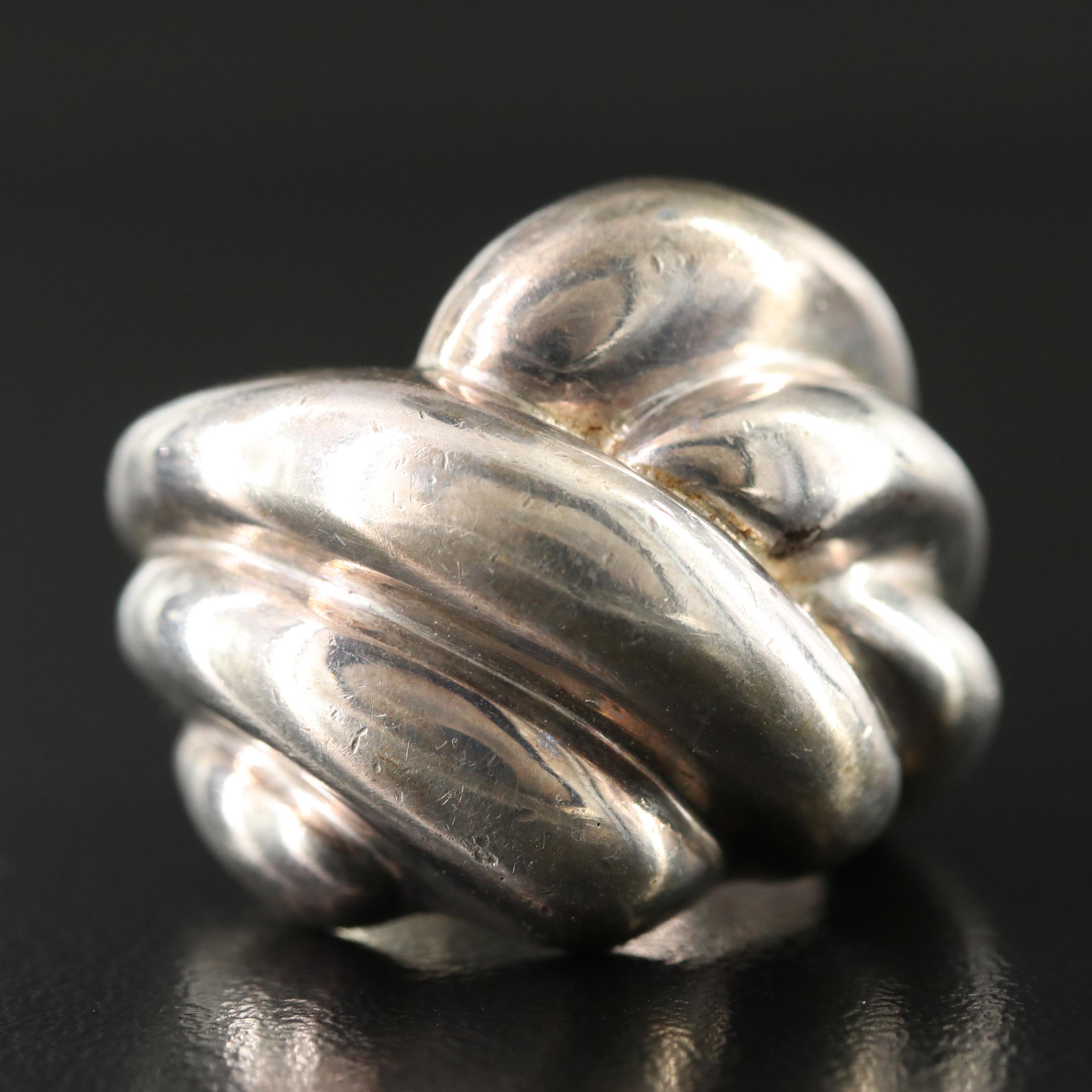 Sterling Knot Ring