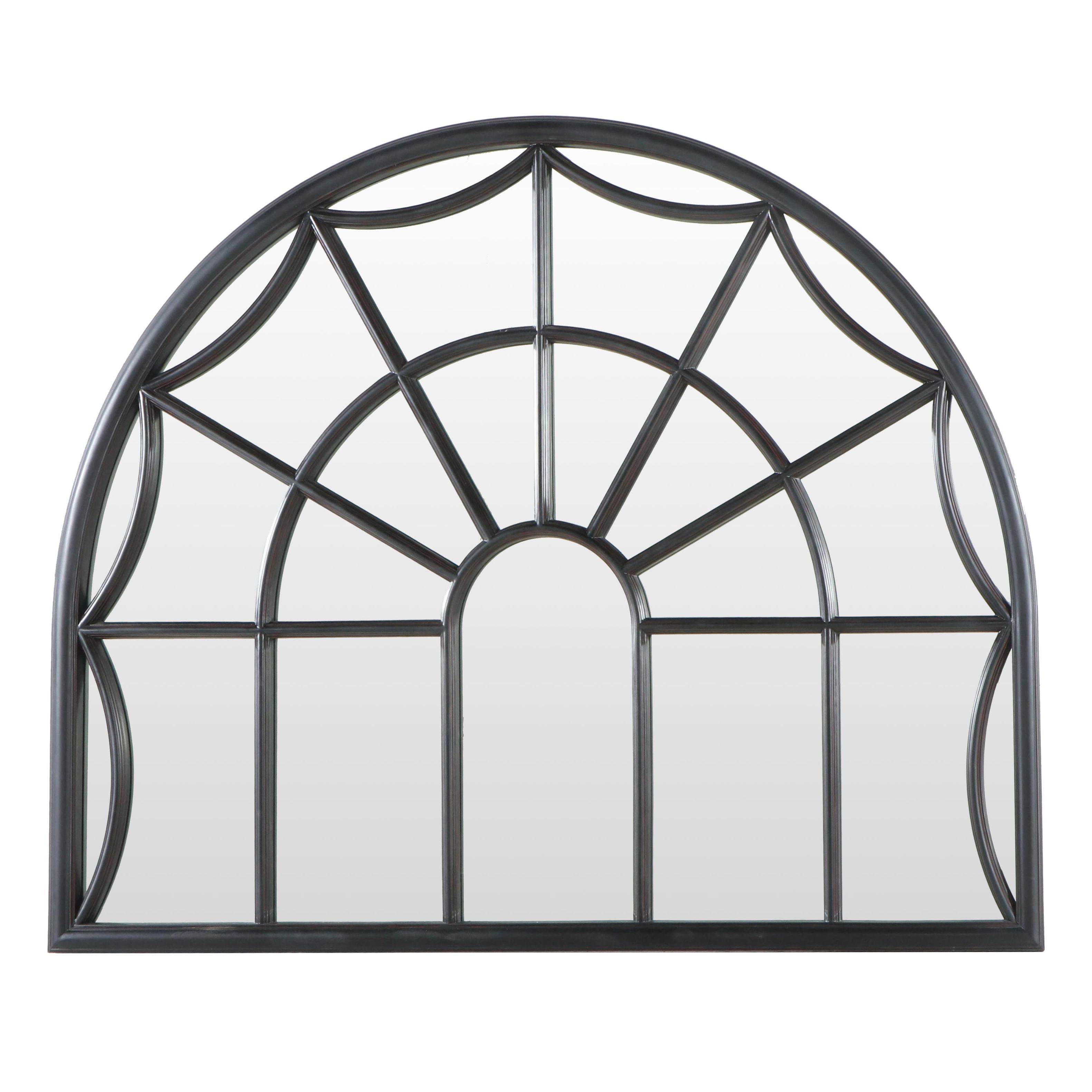 Ballard Designs Painted Wood Palladium Window Mirror