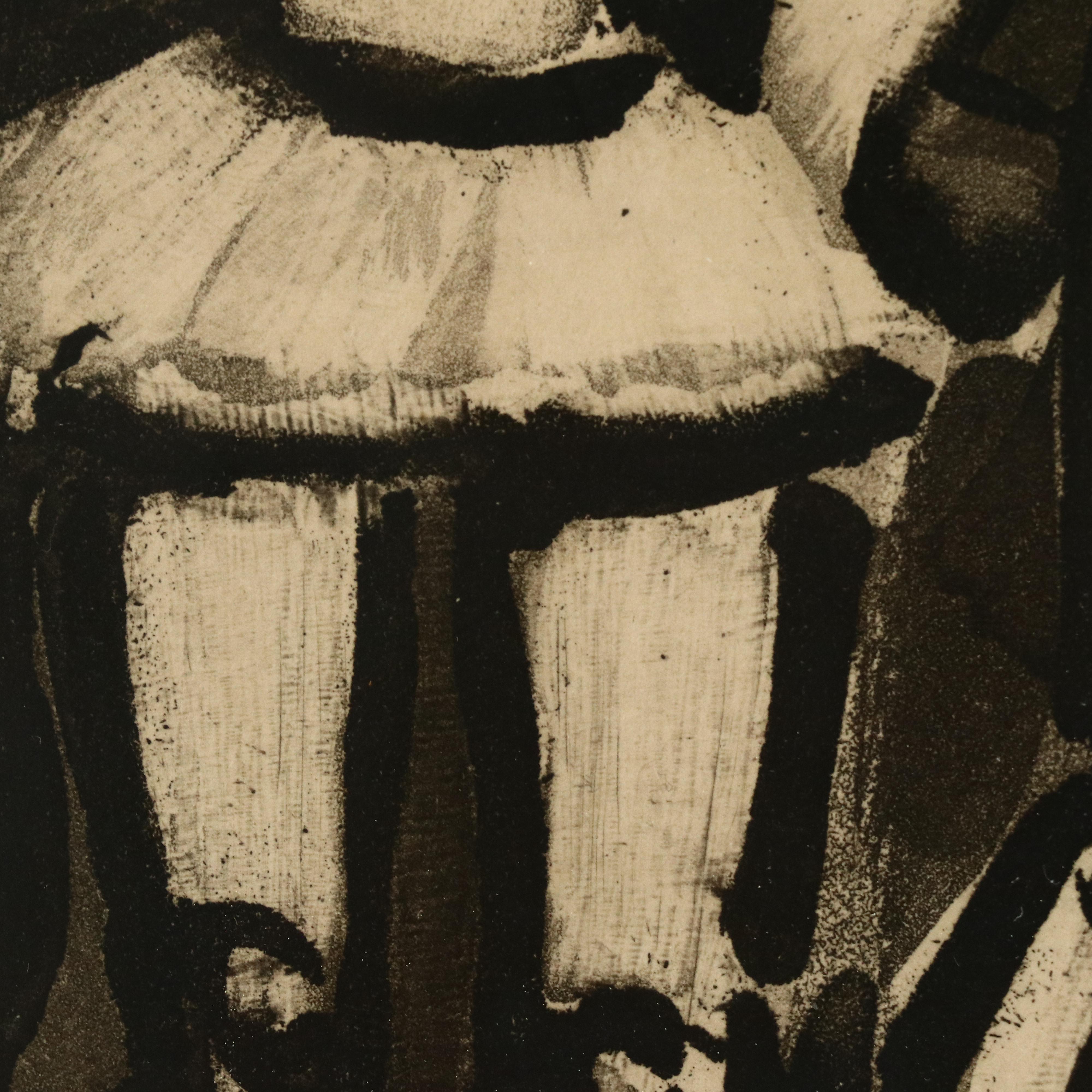 Georges Rouault Intaglio Work on Paper "Jongleur," Circa 1934