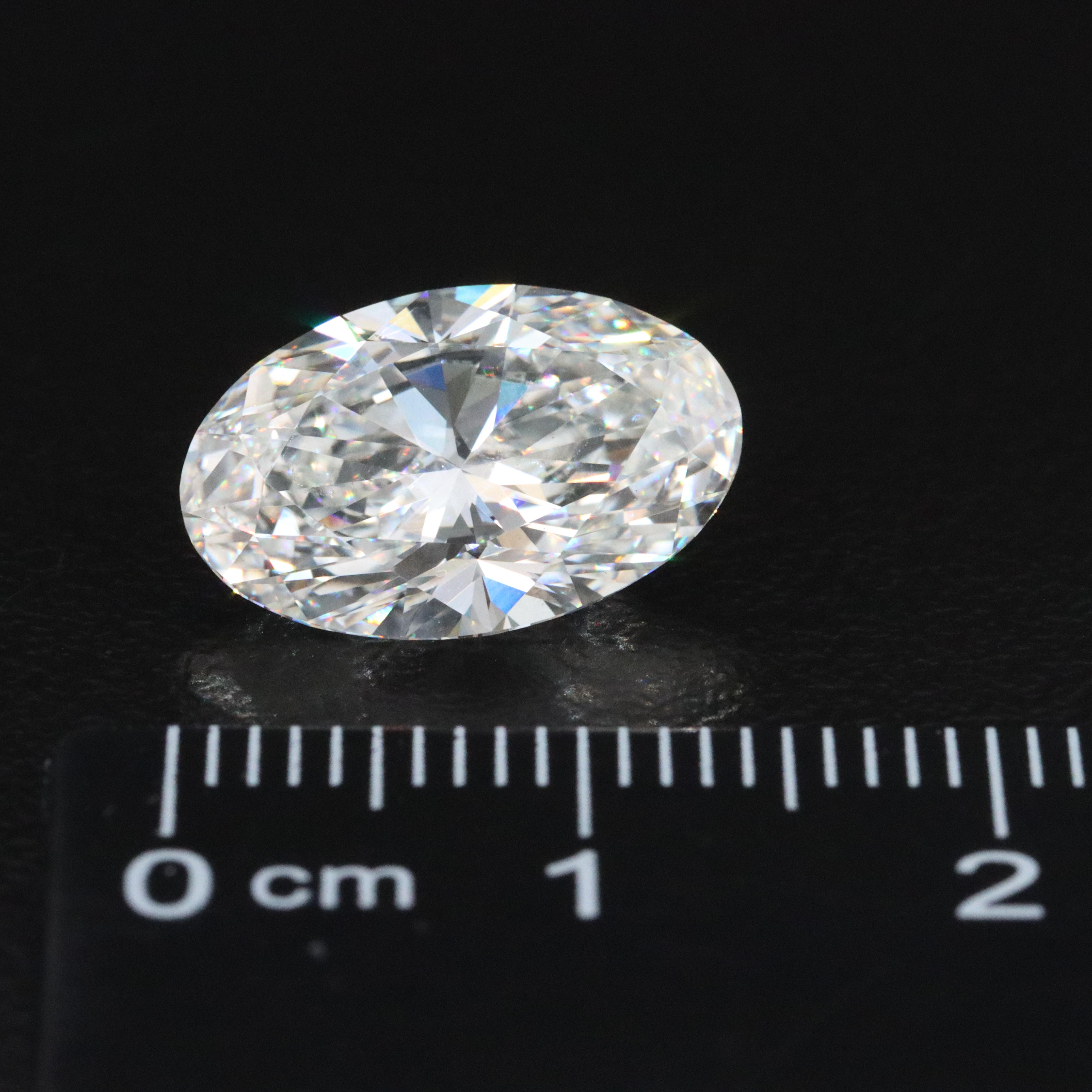 Loose 4.69 CT Lab Grown Diamond with IGI Report