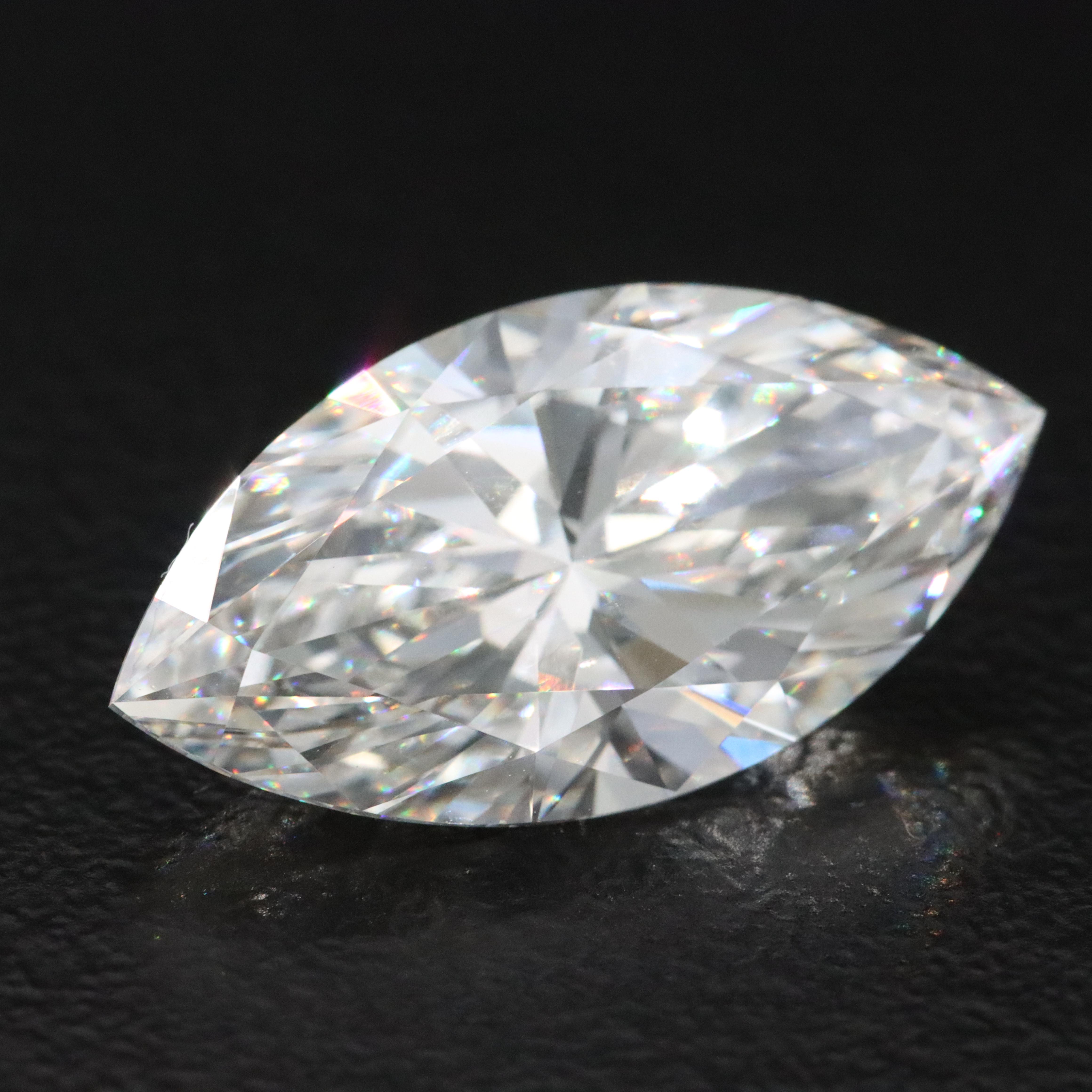 Loose 5.46 CT Lab Grown Diamond with IGI Report