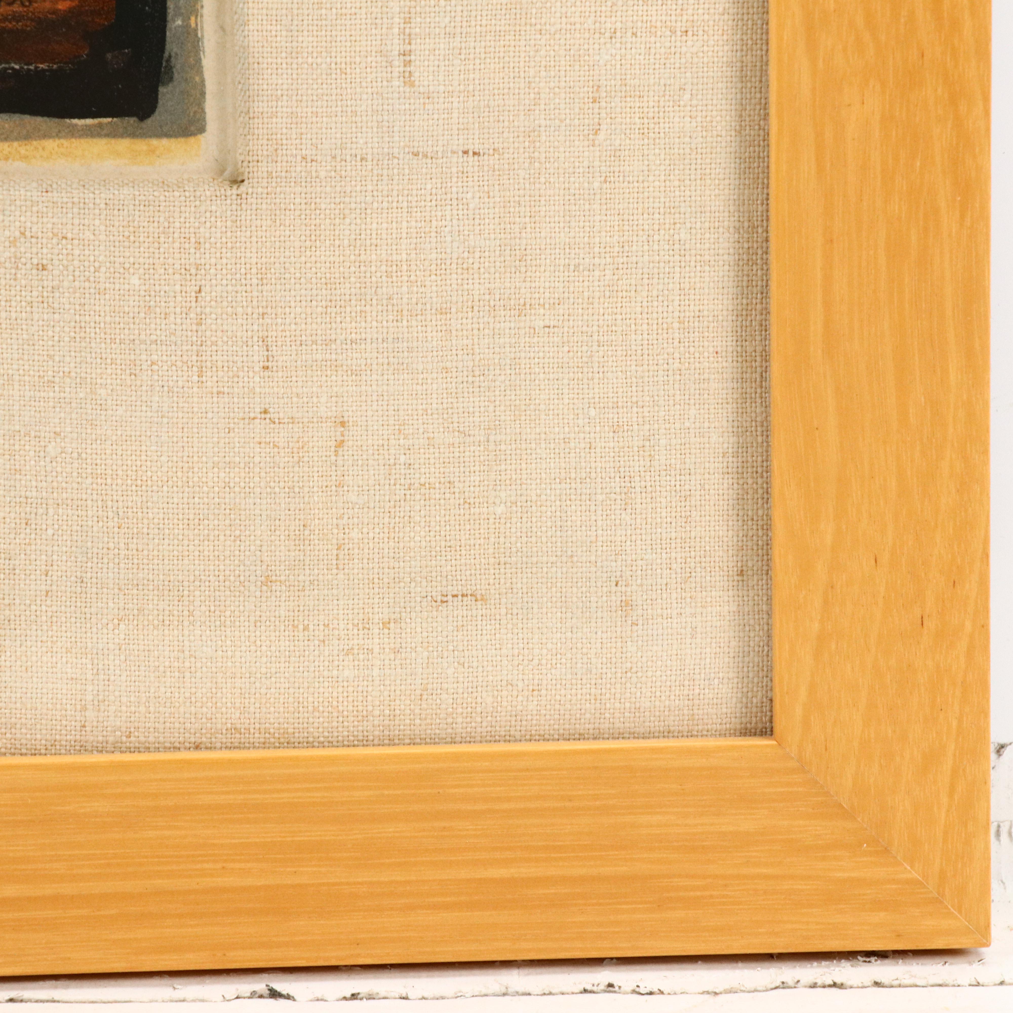 Georges Rouault Color Aquatint Etching "Judas," Circa 1936