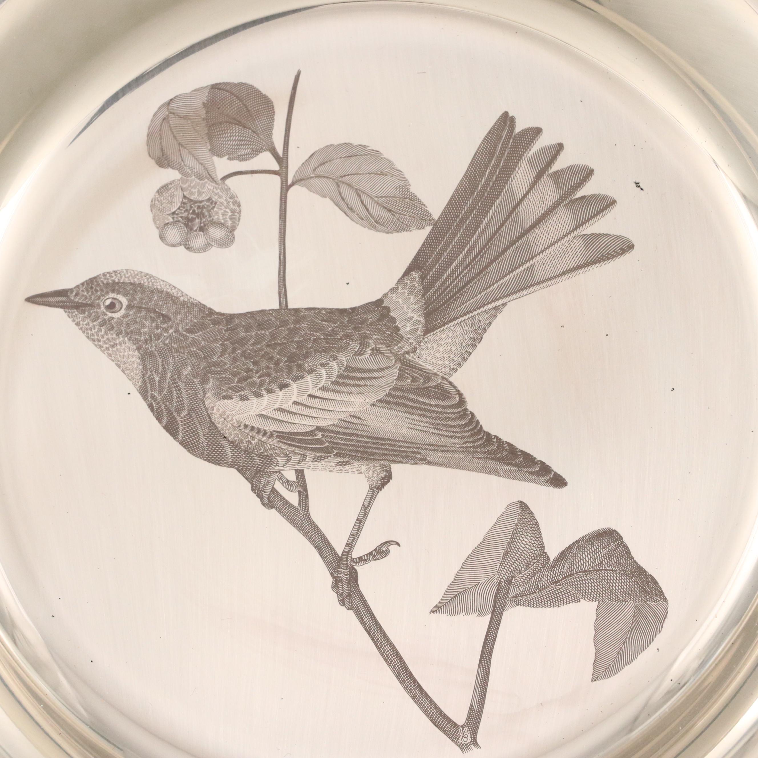 The National Audubon Society Limited Edition Sterling Silver Collector Plates