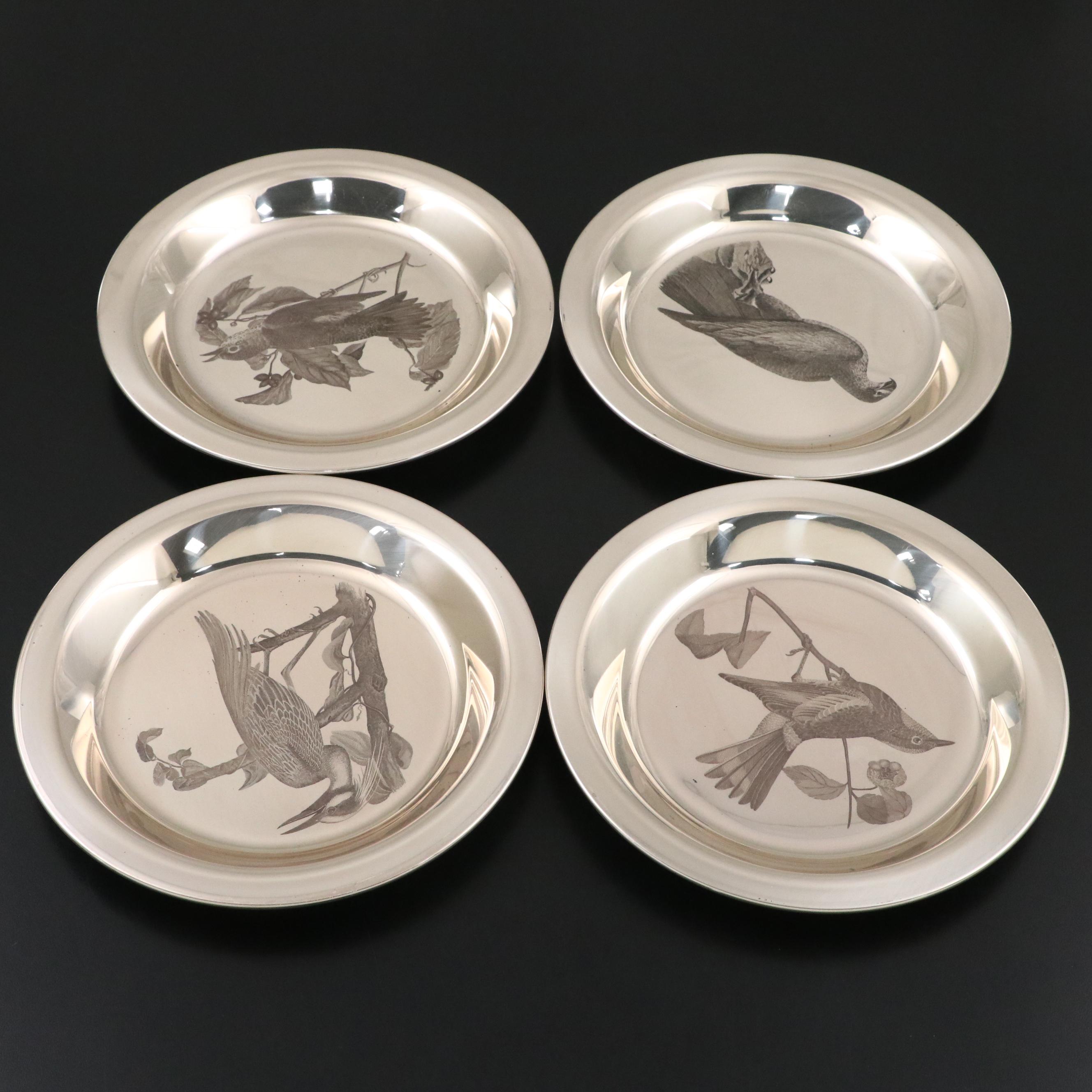 The National Audubon Society Limited Edition Sterling Silver Collector Plates