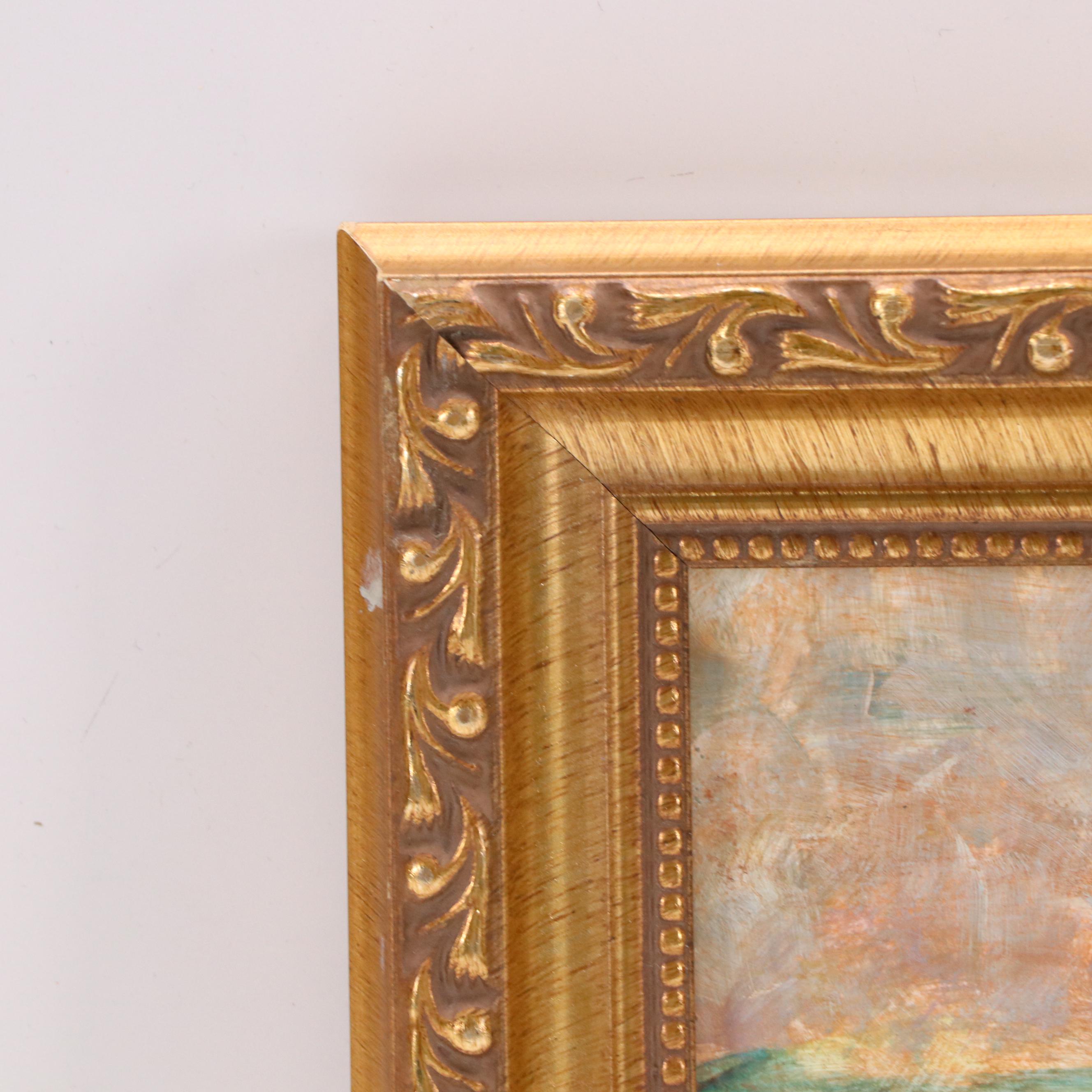 Robert Riddle-Baker Landscape Acrylic Painting "Dry Summer," 2024