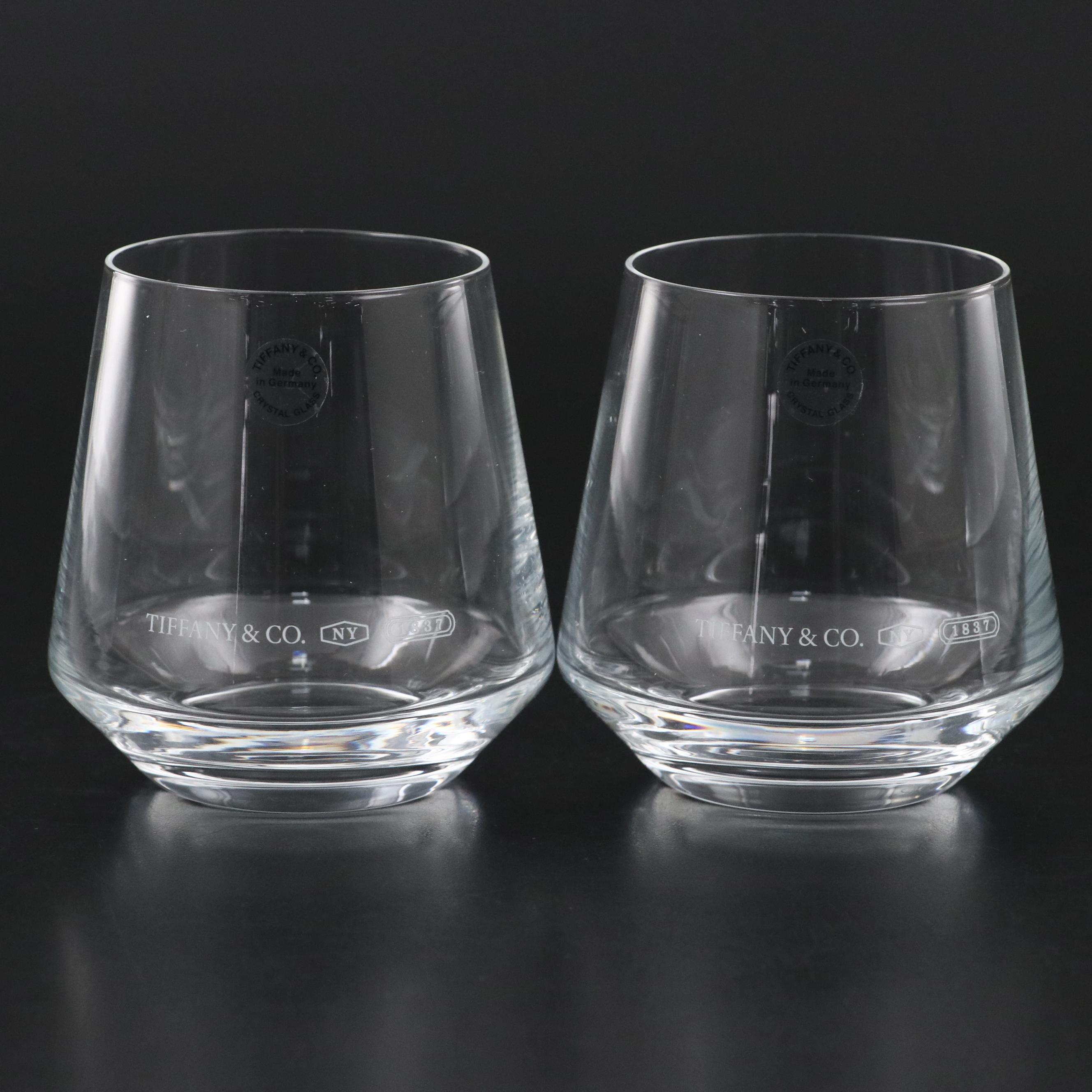 Tiffany & Co. Crystal Rocks Glasses