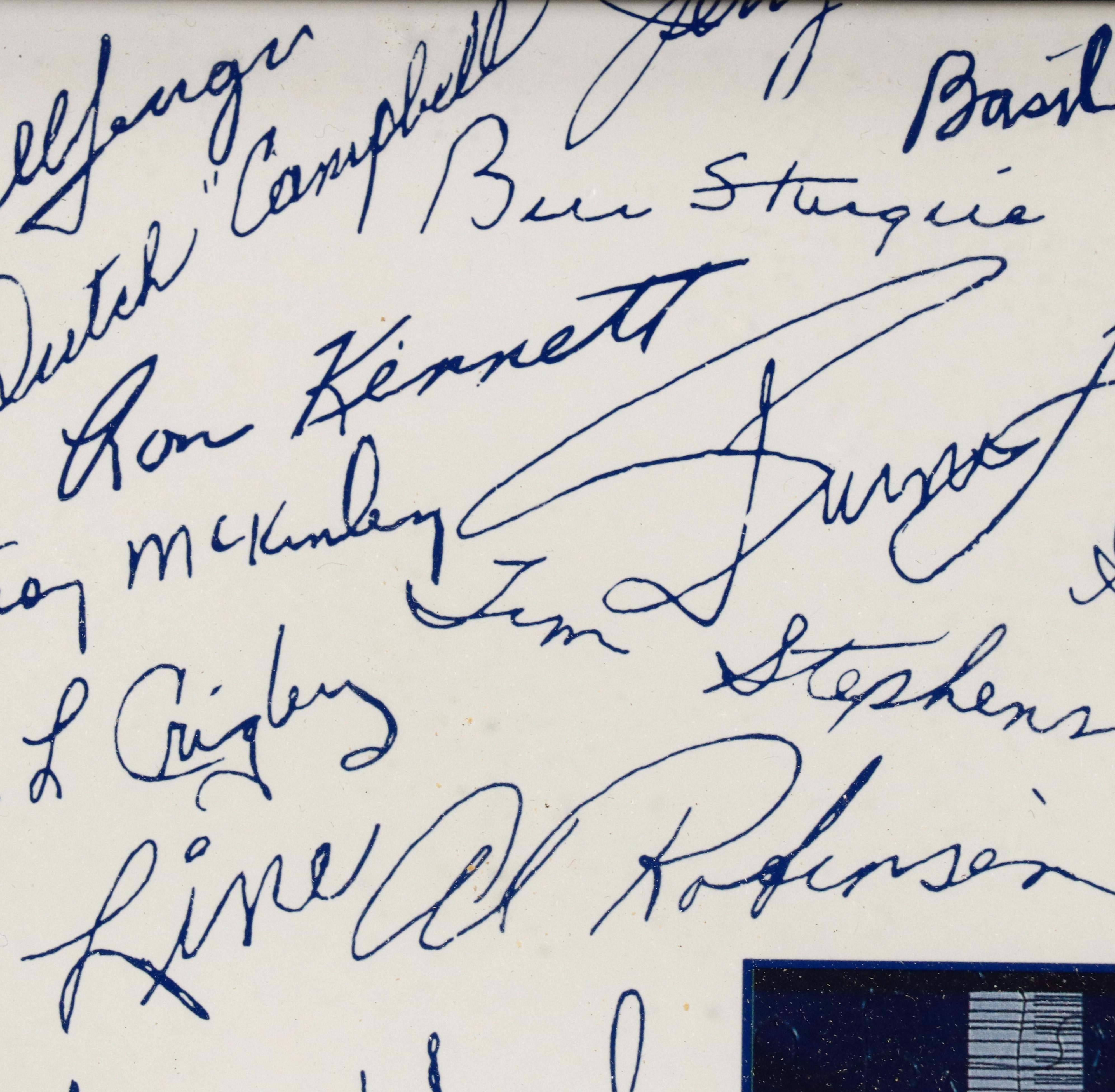 "The Legend Lives On" University of Kentucky Wildcats Basketball Framed Print