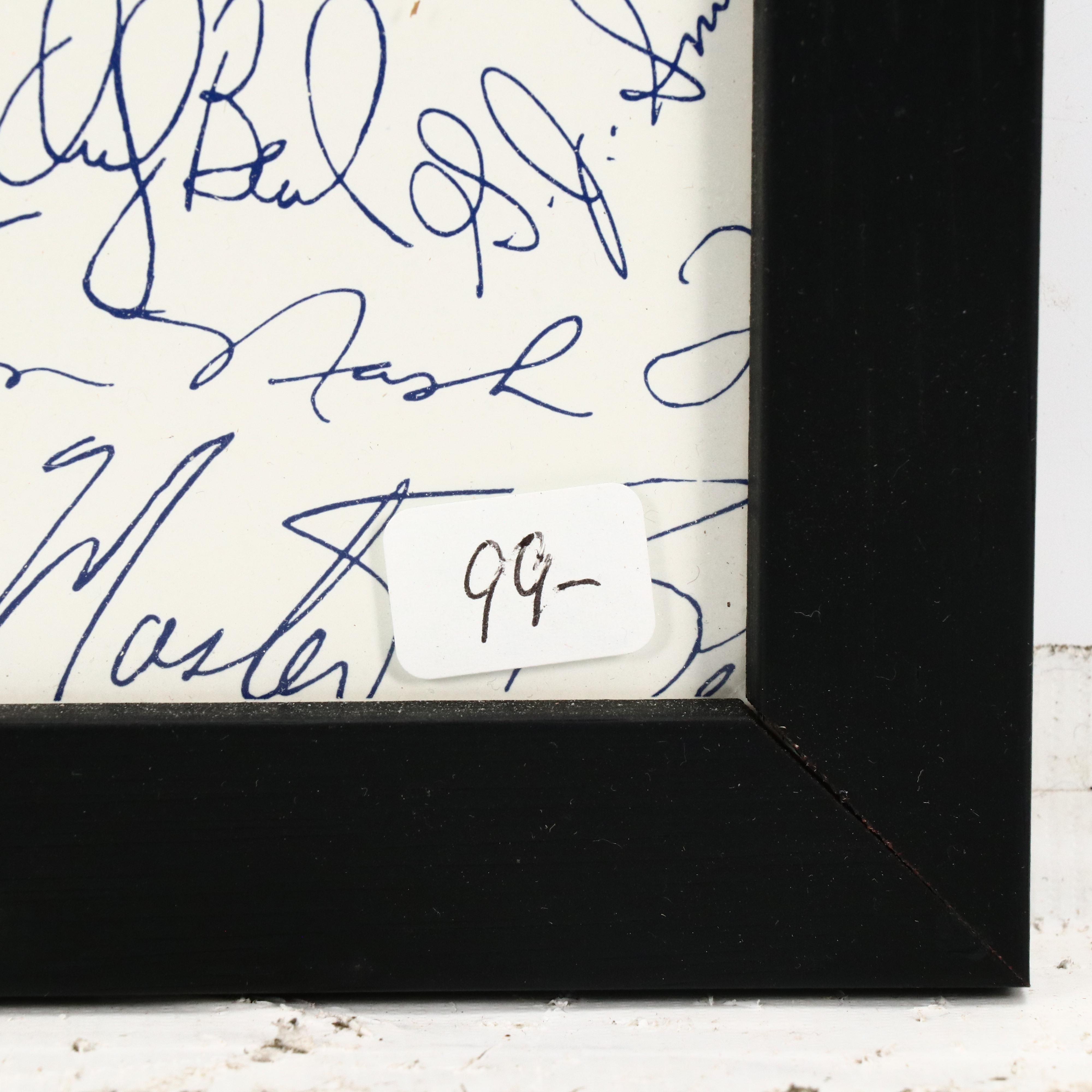 "The Legend Lives On" University of Kentucky Wildcats Basketball Framed Print