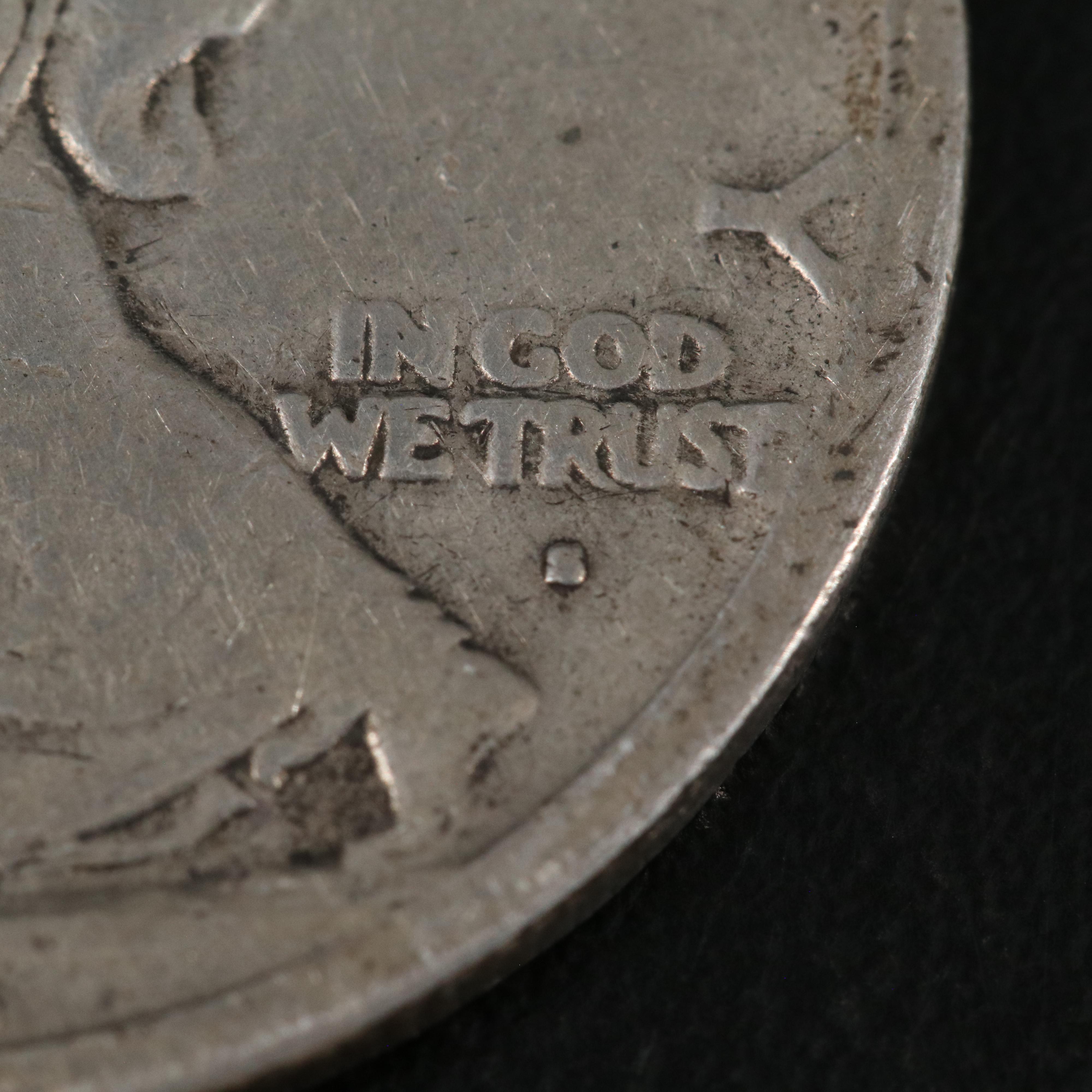 1916-S Walking Liberty Silver Half Dollar