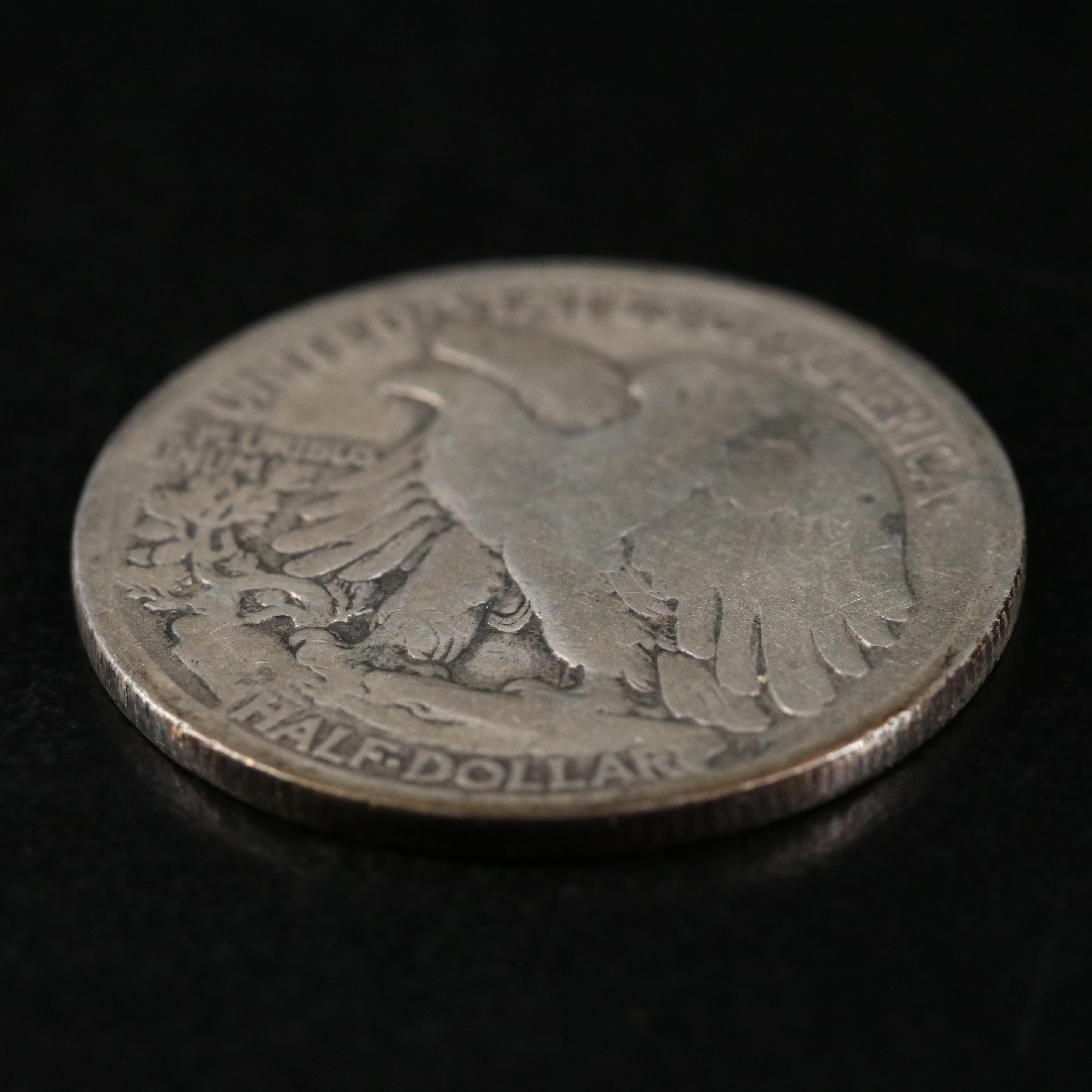 1916-S Walking Liberty Silver Half Dollar