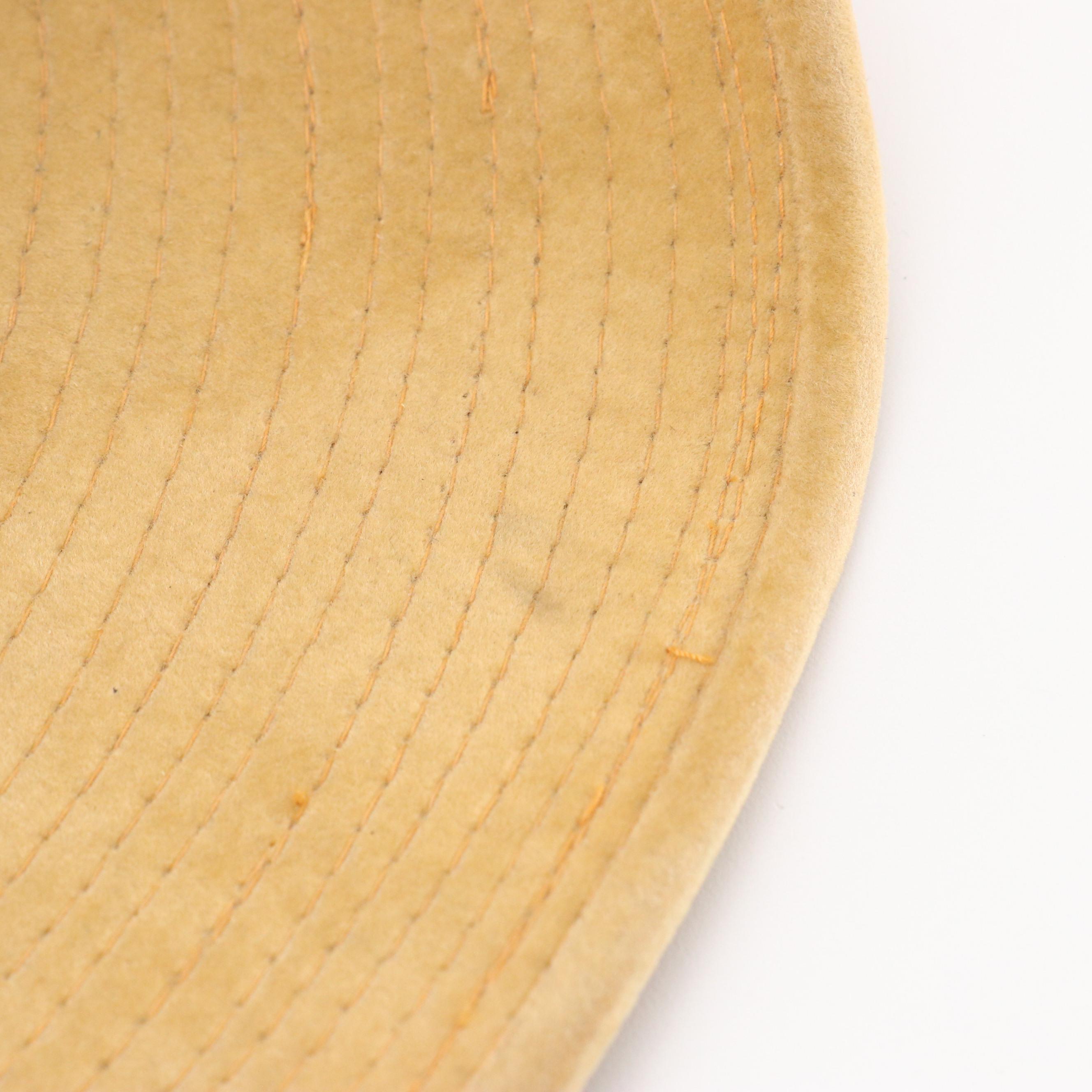 Vintage YA Camel Faux Suede Western Cowboy Hat