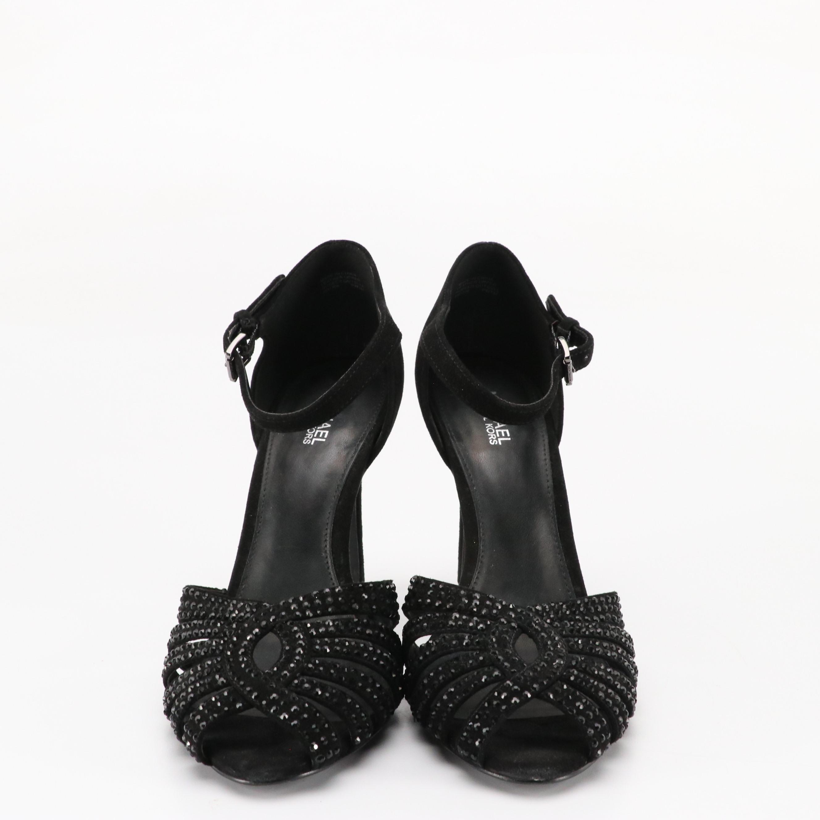 Sam Edelman 'Yancy' High-Heel Sandals, Michael Kors Embellished Peep-Toe Pumps