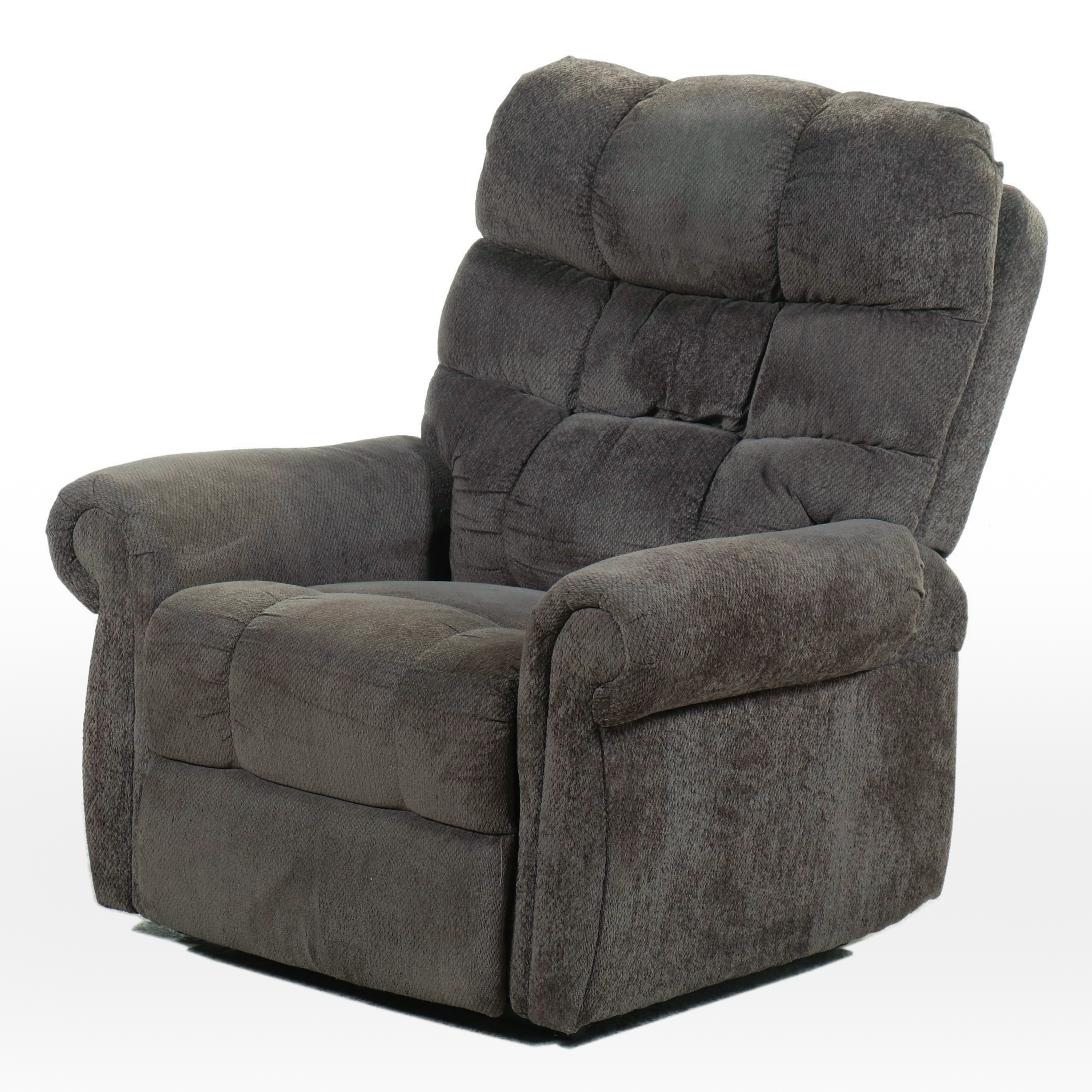 Overstuffed Upholstered Reclining Lift Chair