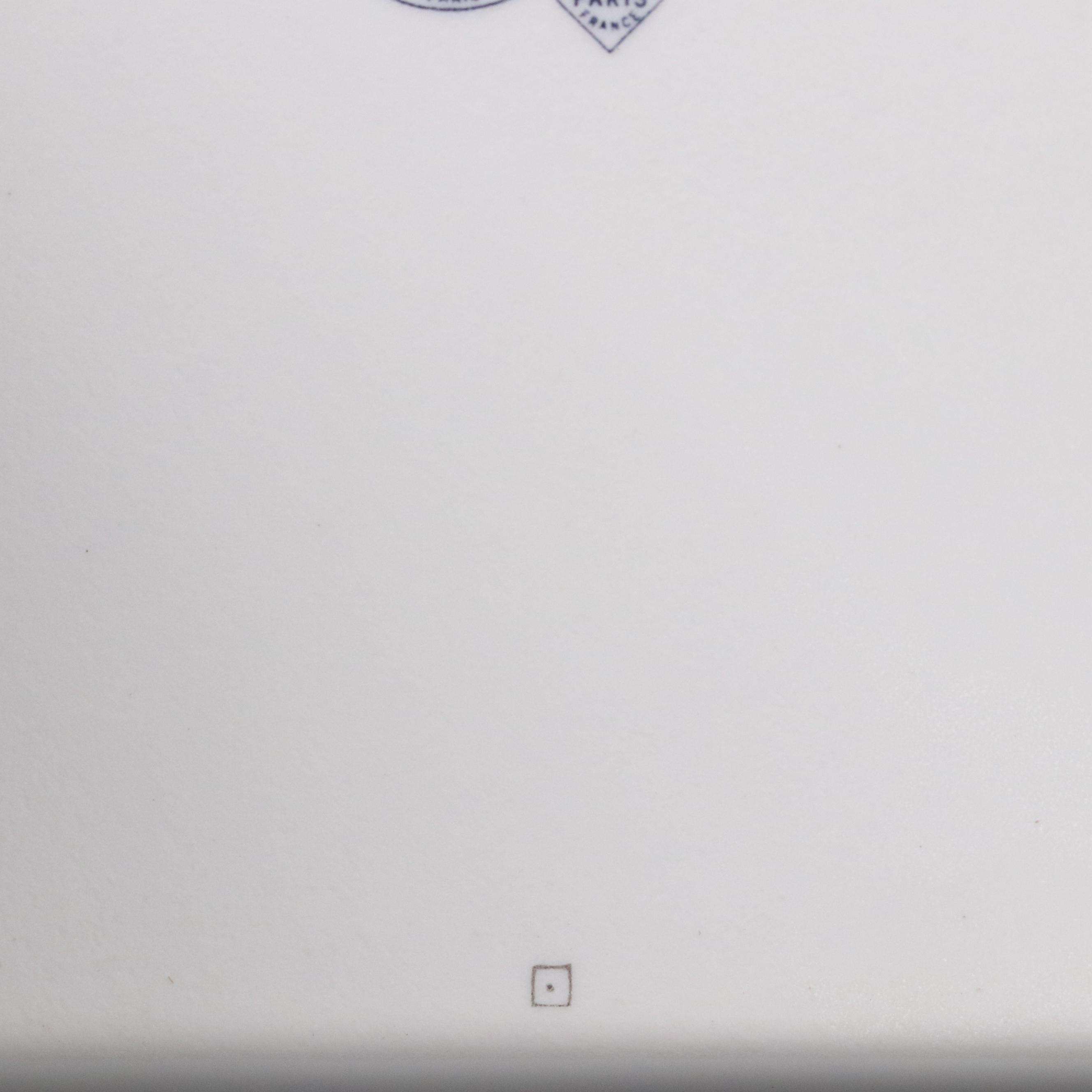 Hermès "Chaine d'Ancre" Porcelain Sushi Plate