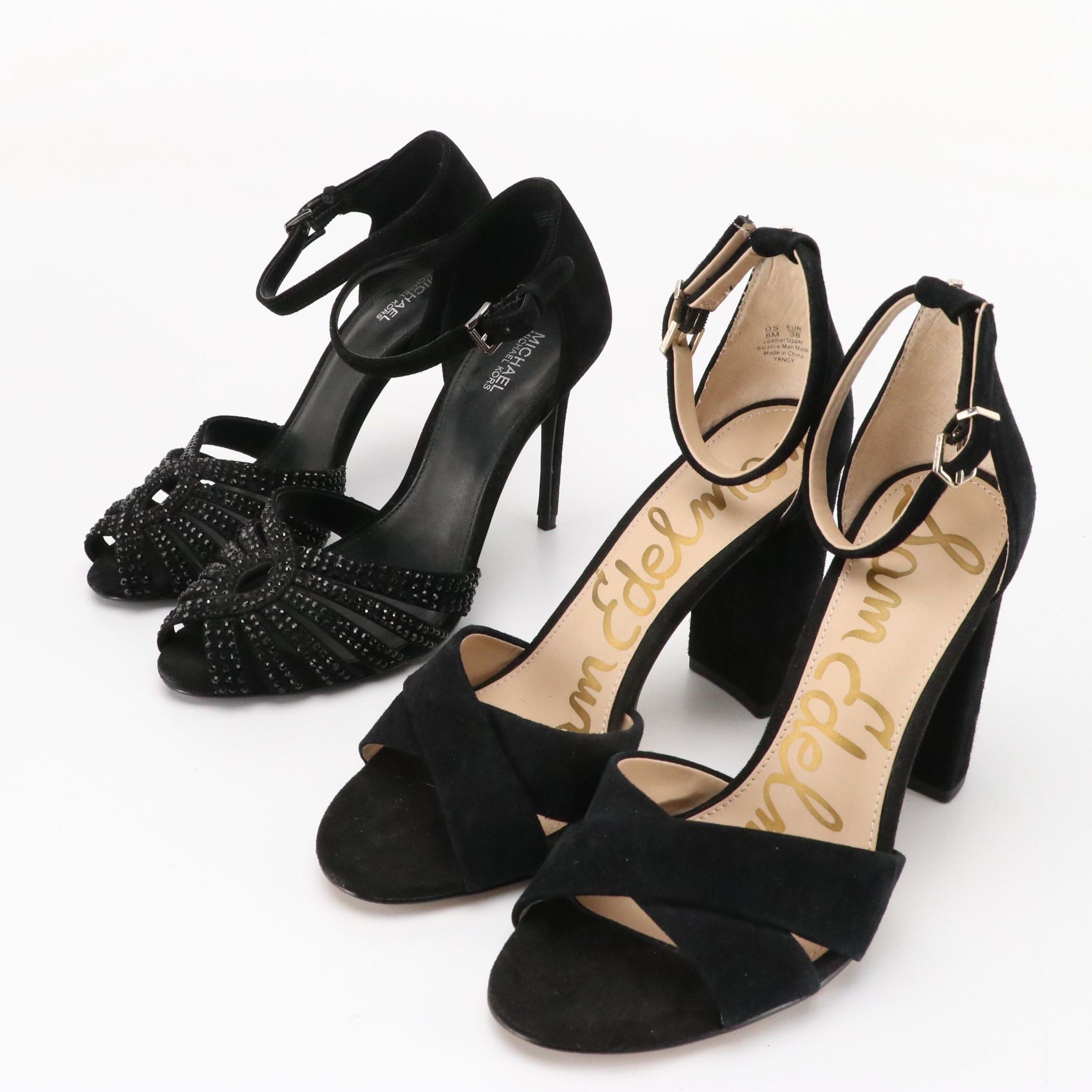 Sam Edelman 'Yancy' High-Heel Sandals, Michael Kors Embellished Peep-Toe Pumps