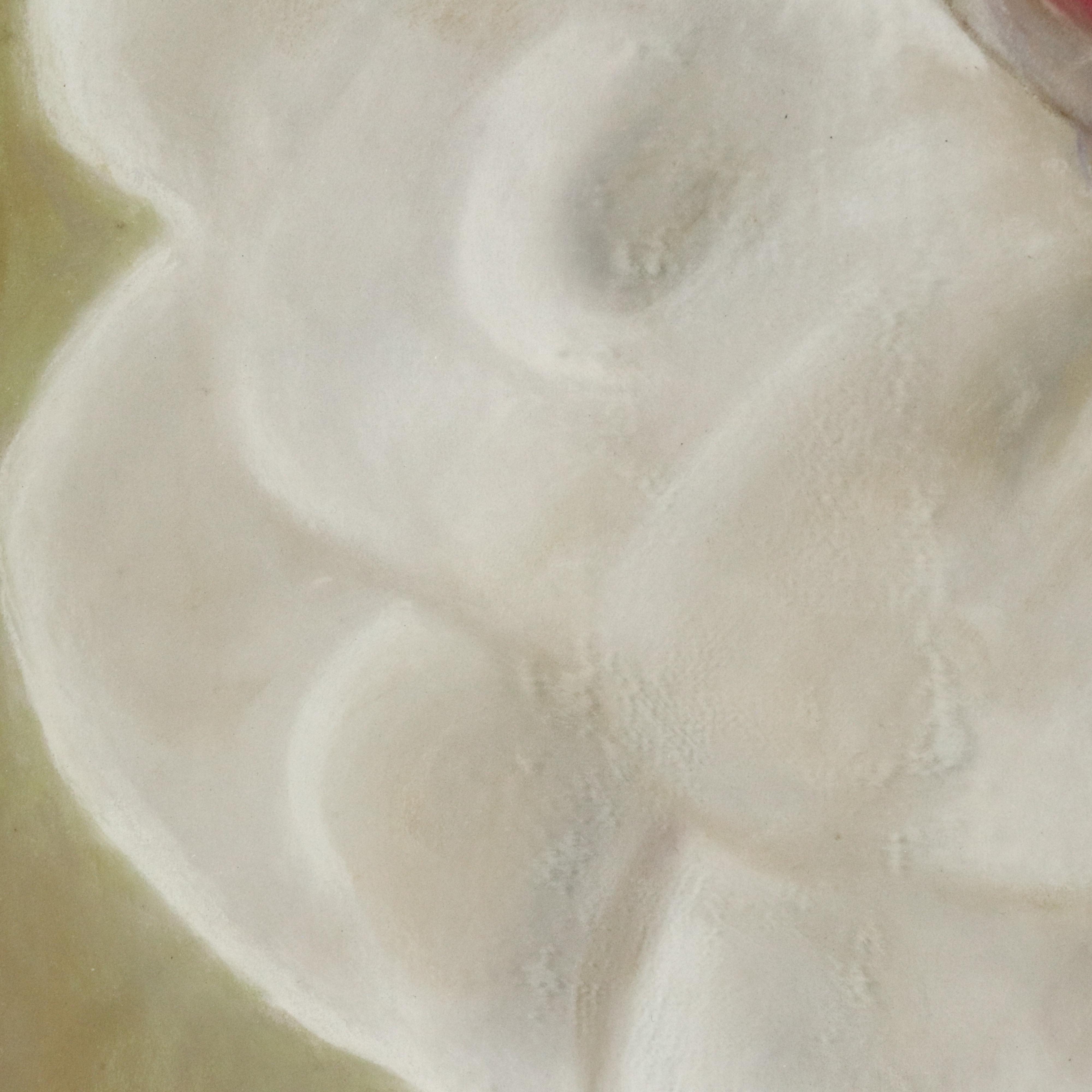 Portrait Chalk Pastel Drawing of Clown, 1967