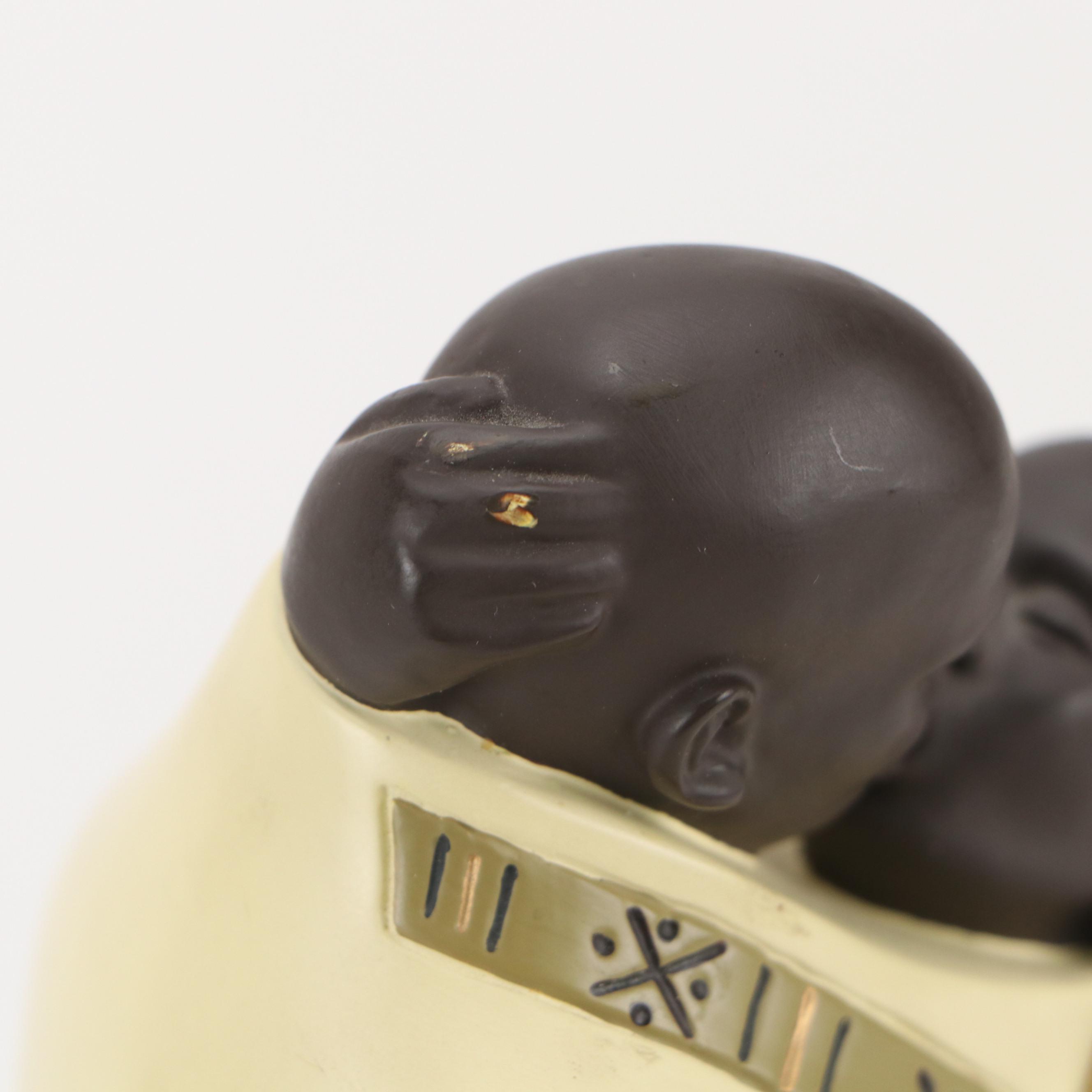 Norman Hughes for Sankofa Lovers with Two Bird Figurines