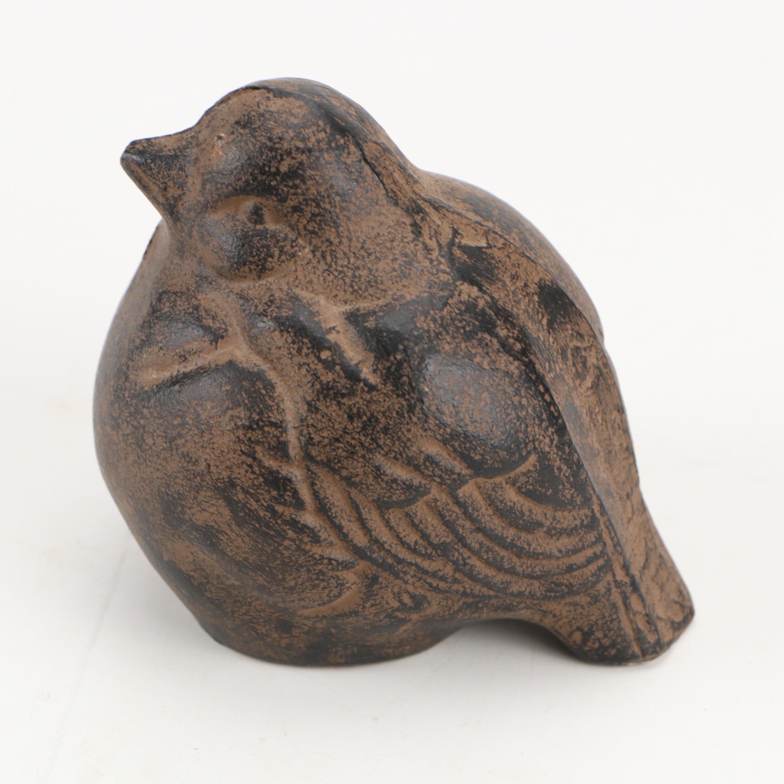 Norman Hughes for Sankofa Lovers with Two Bird Figurines