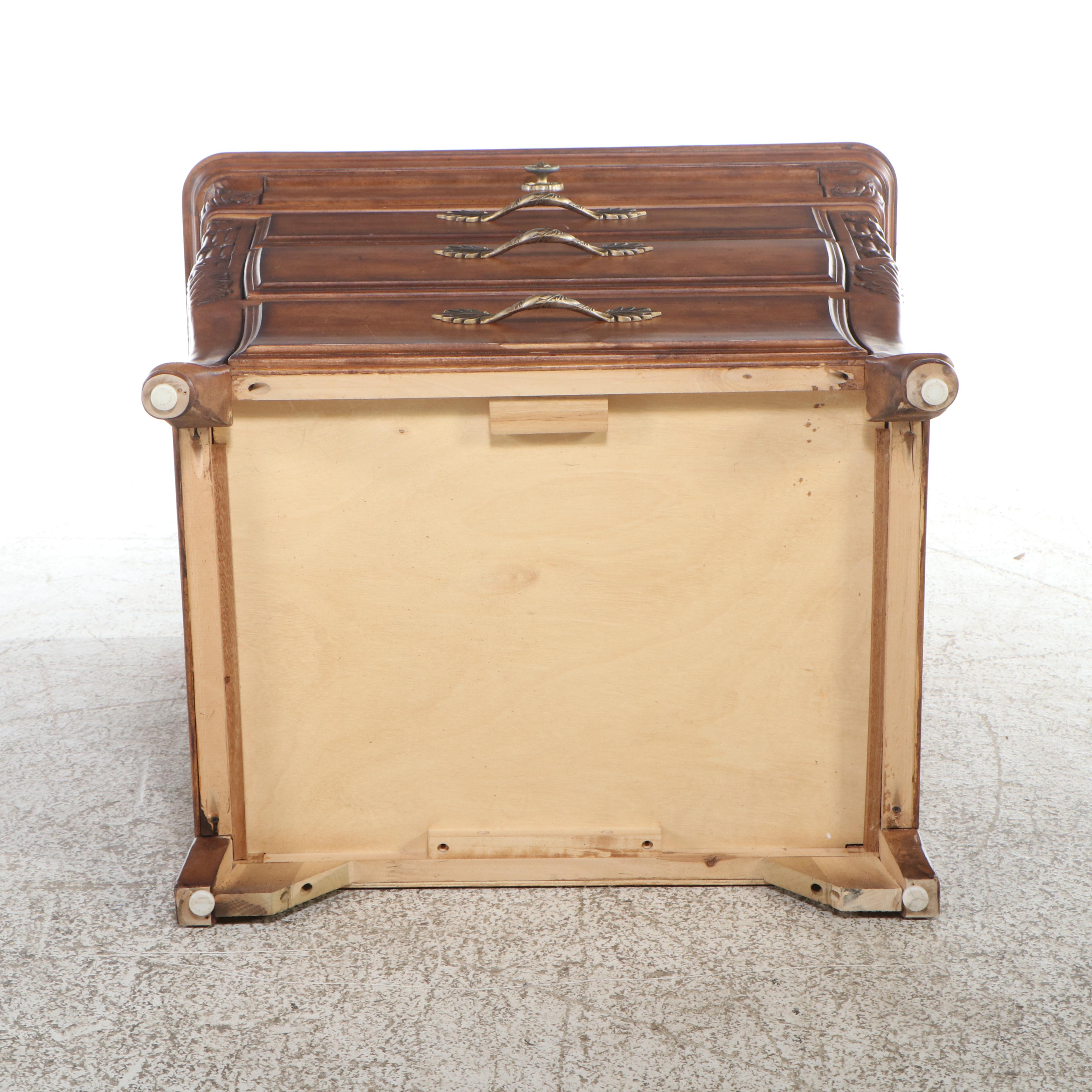 Pair of Drexel-Heritage Louis XV Style Nightstands