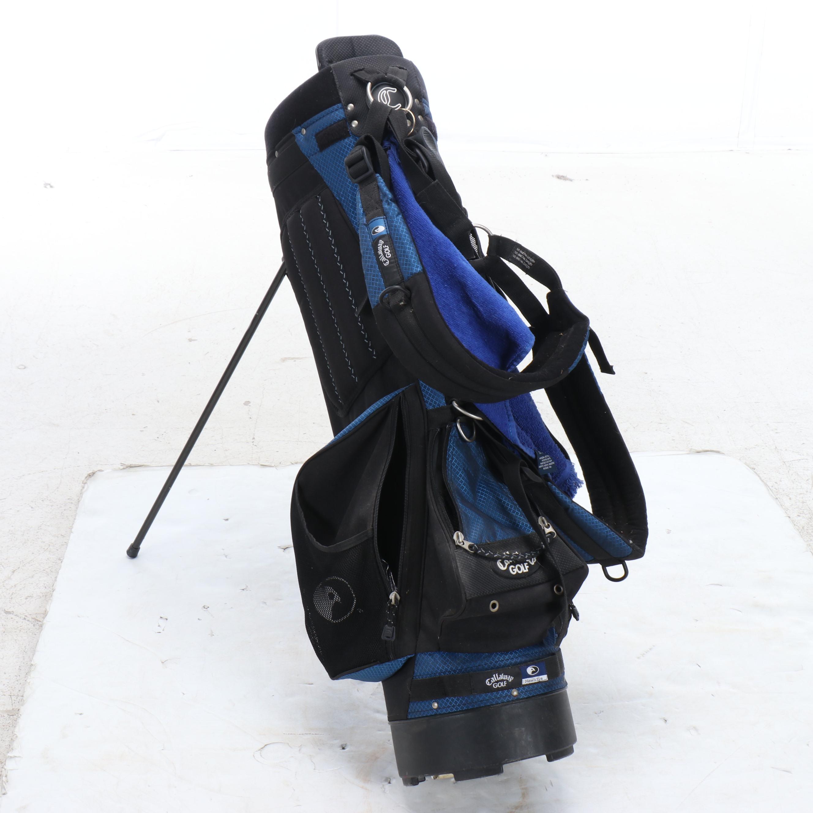 Wilson ProStaff Golf Club Set with Callaway Golf Bag