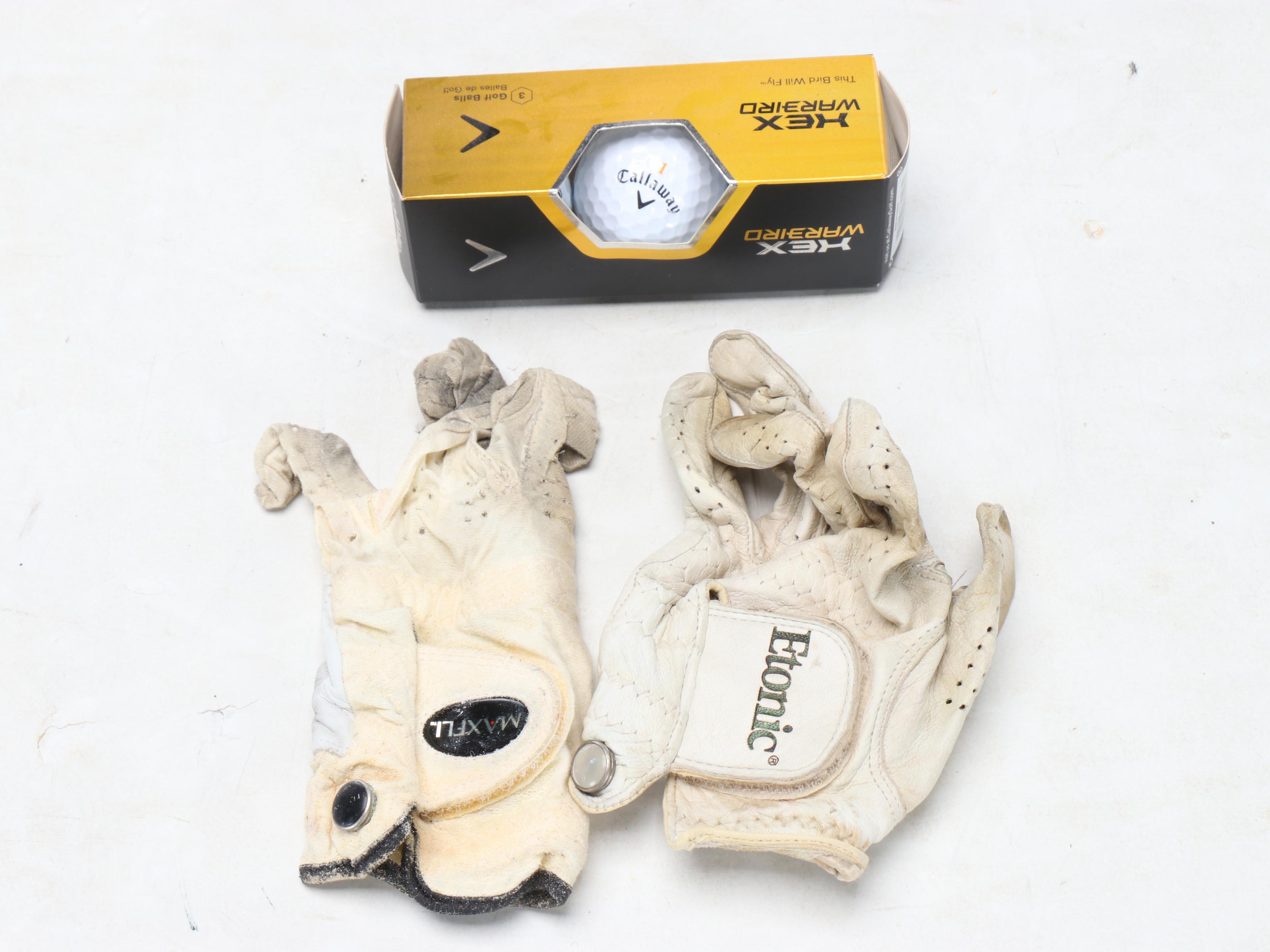 Wilson ProStaff Golf Club Set with Callaway Golf Bag