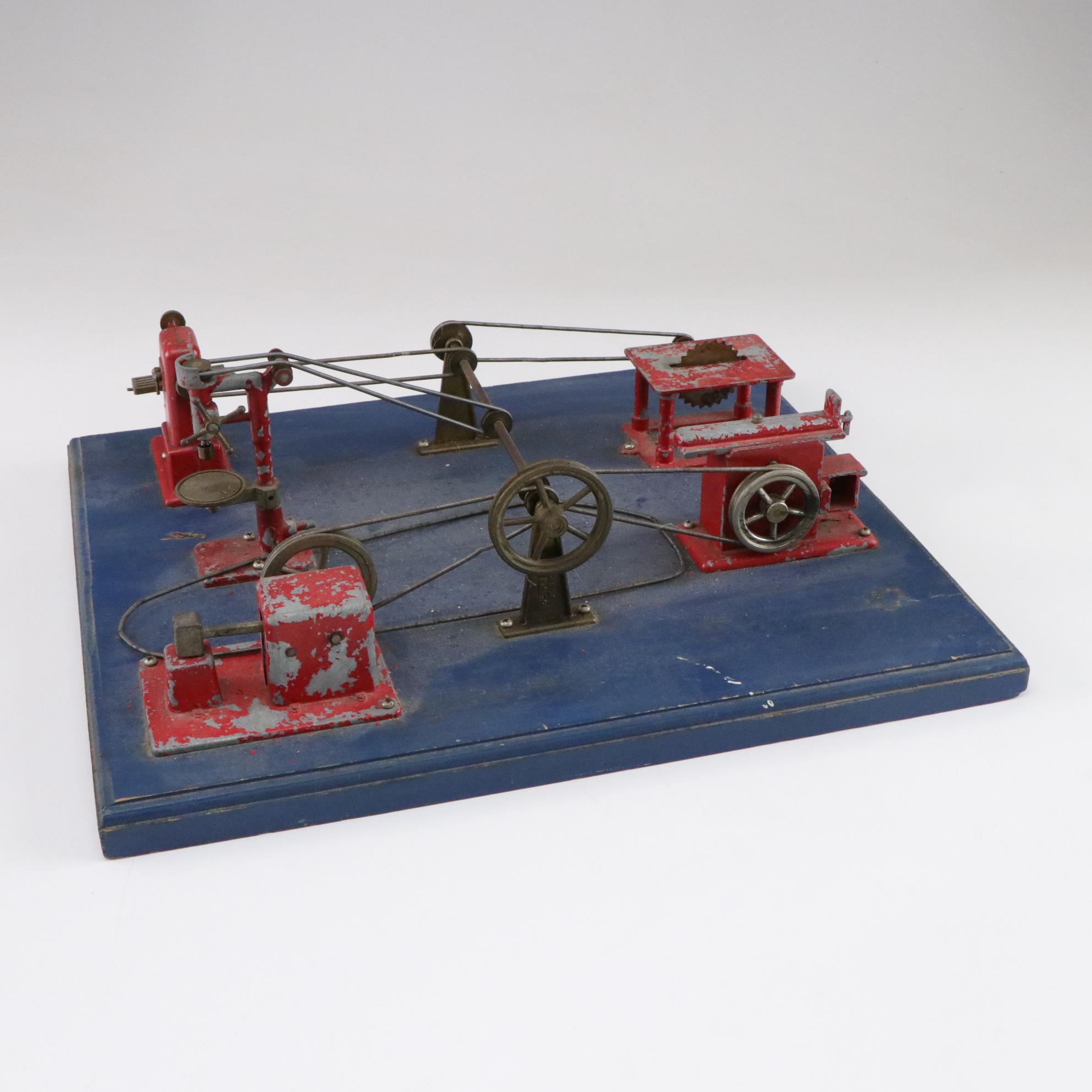Jensen Workshop Steam Engine Tool Set and Mamod Steam Tractor