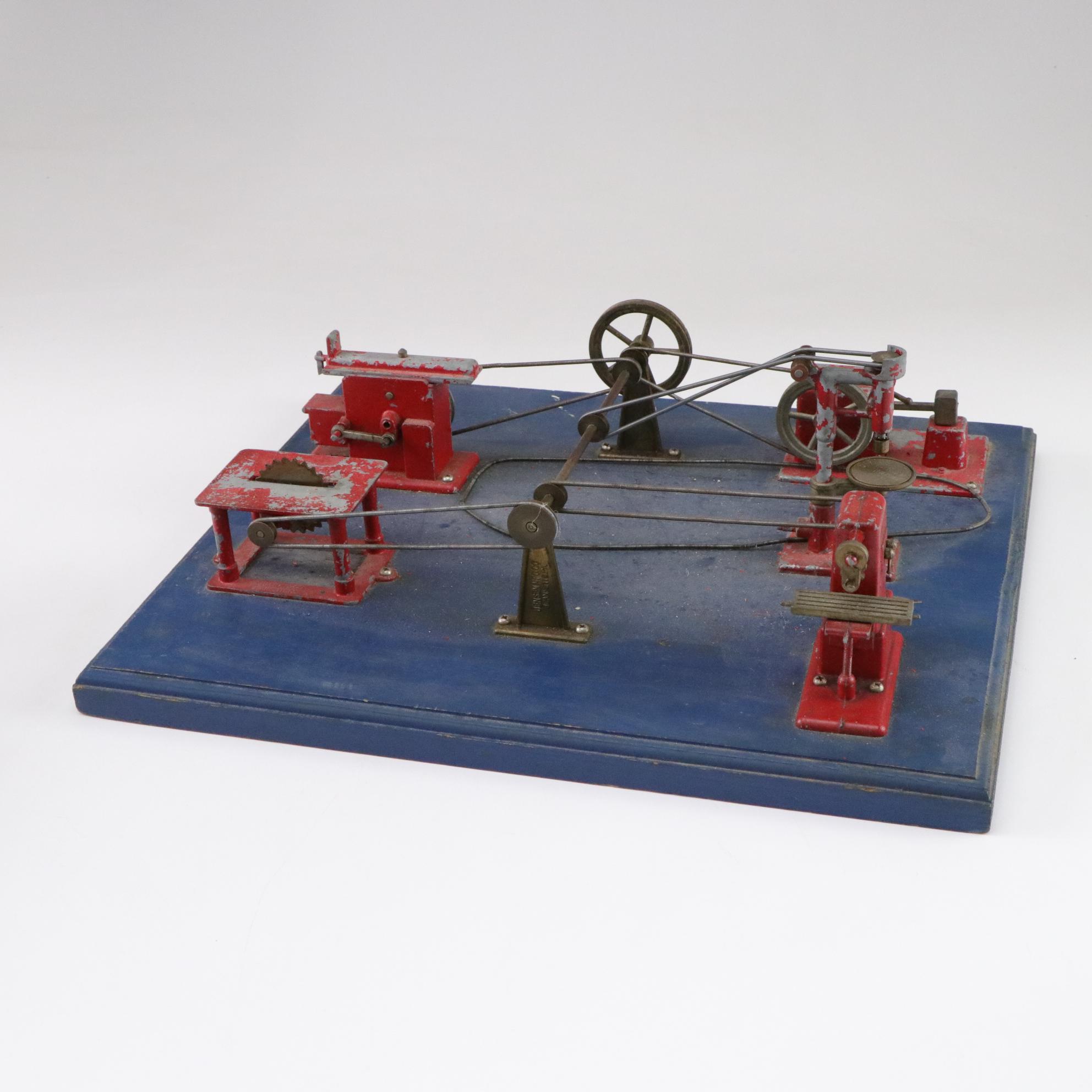 Jensen Workshop Steam Engine Tool Set and Mamod Steam Tractor