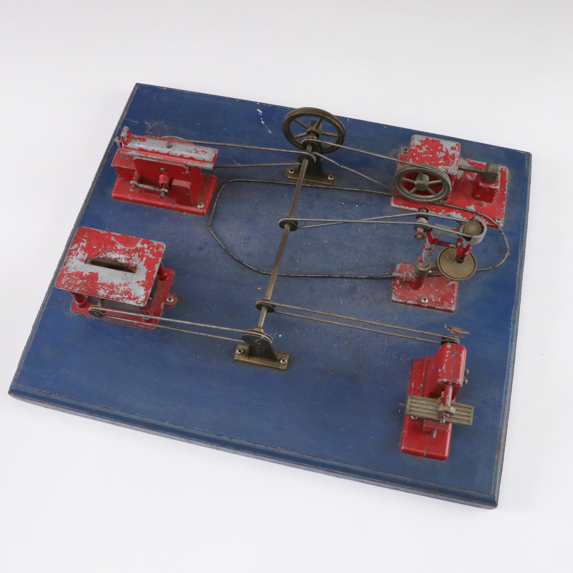 Jensen Workshop Steam Engine Tool Set and Mamod Steam Tractor