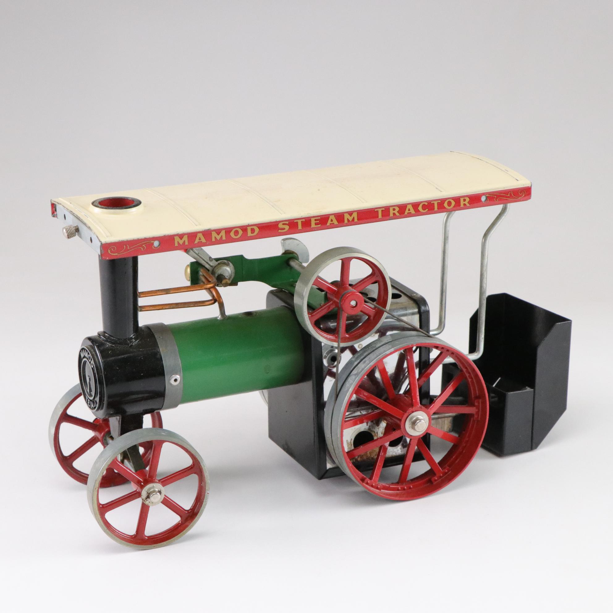 Jensen Workshop Steam Engine Tool Set and Mamod Steam Tractor