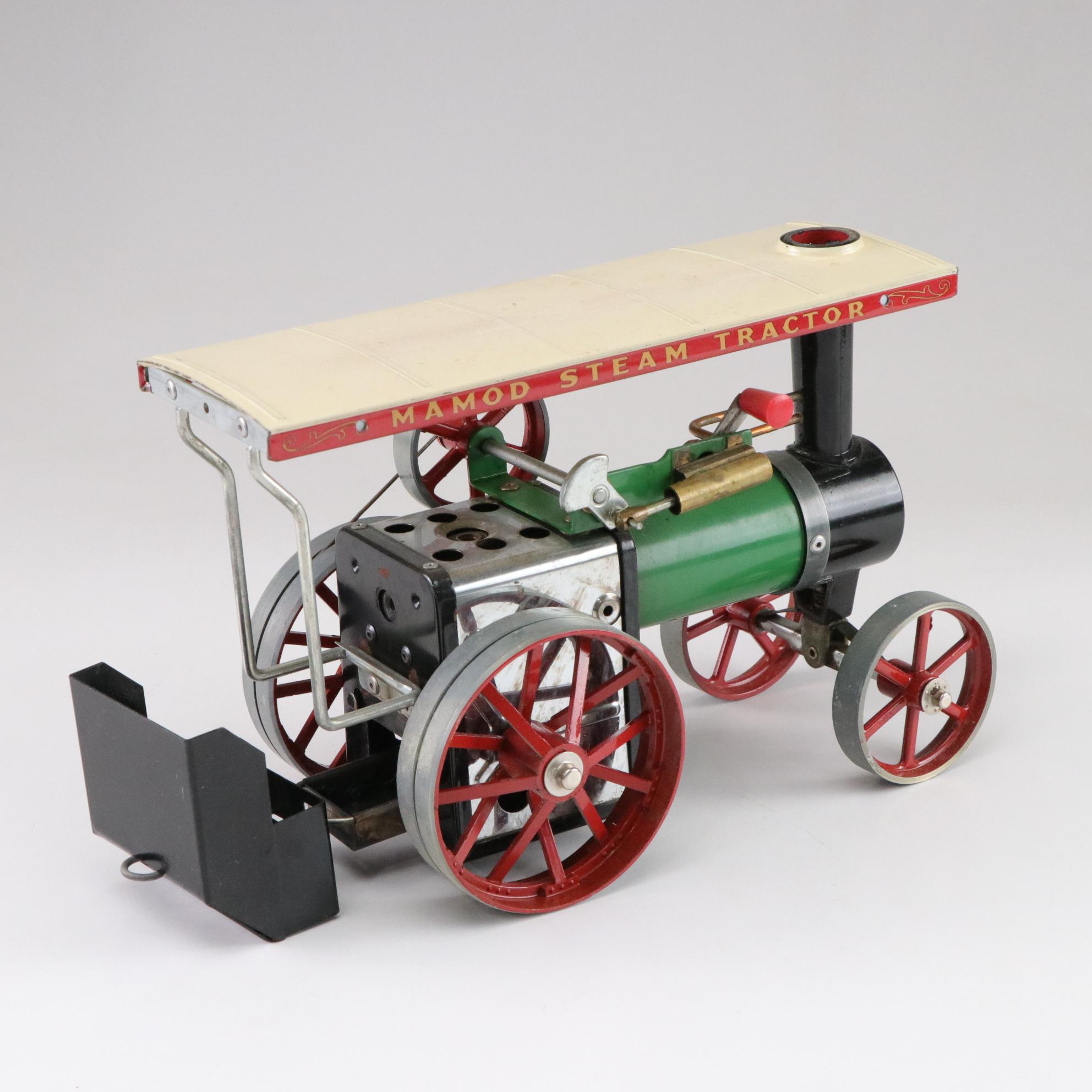 Jensen Workshop Steam Engine Tool Set and Mamod Steam Tractor