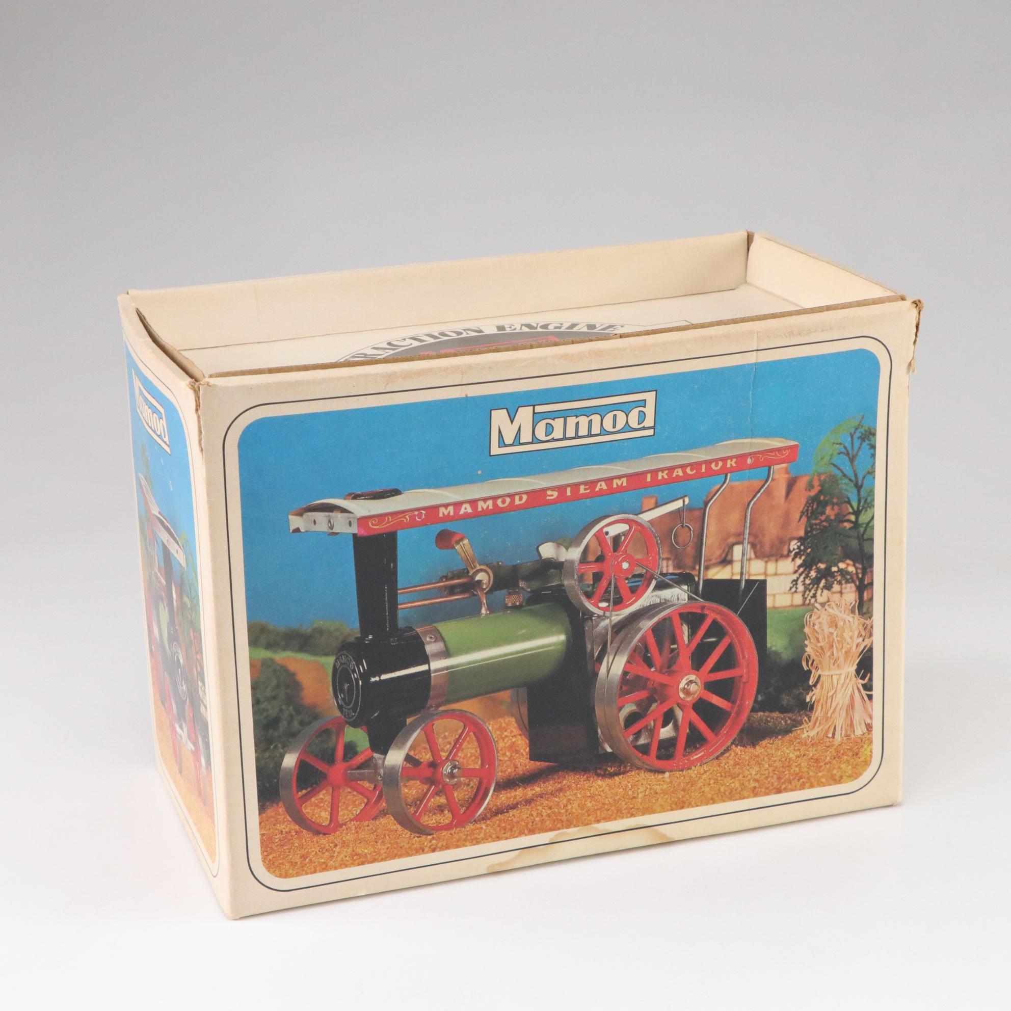 Jensen Workshop Steam Engine Tool Set and Mamod Steam Tractor