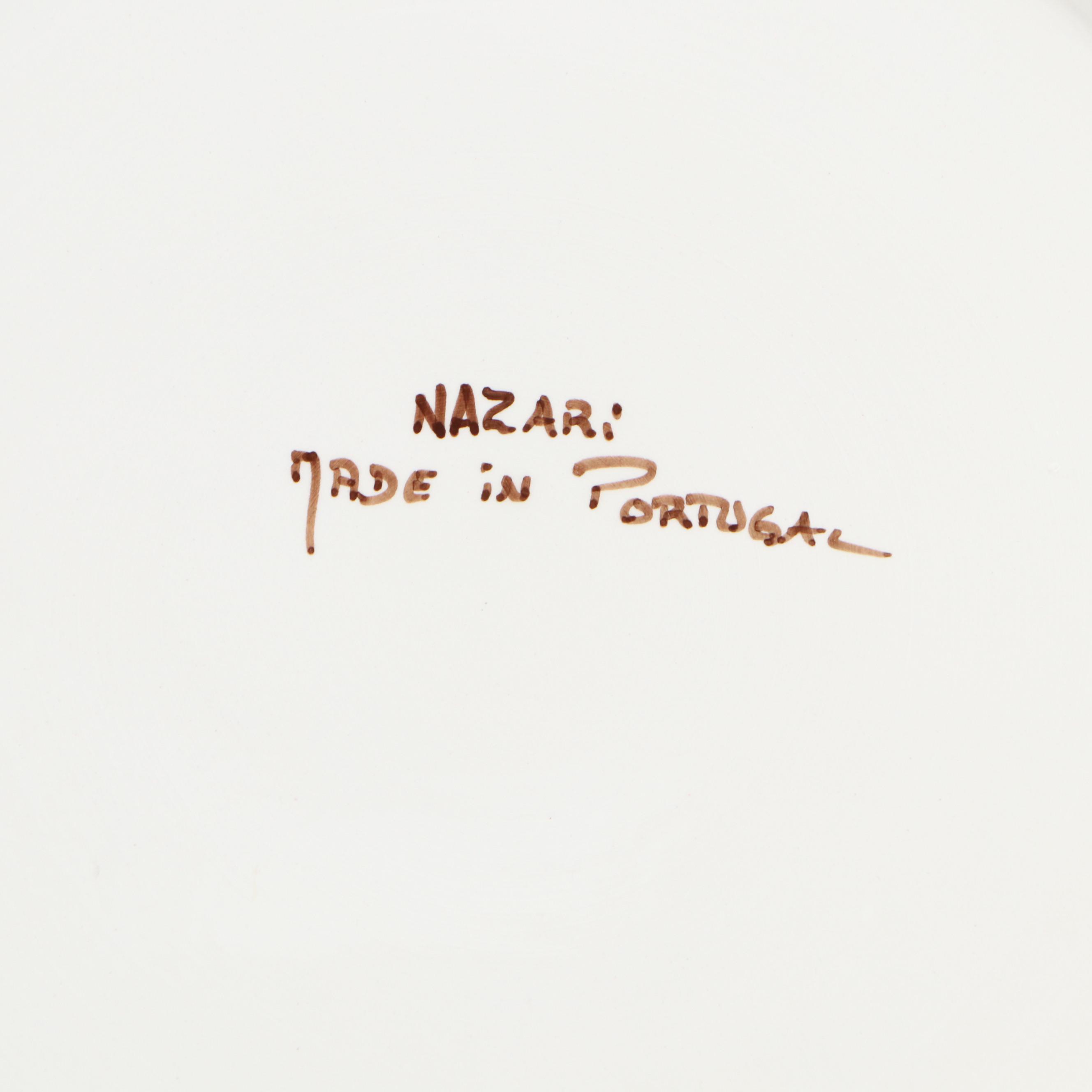 Gien Porcelain Daisy Salad Plates with Reticulated Leaf Bowl and More