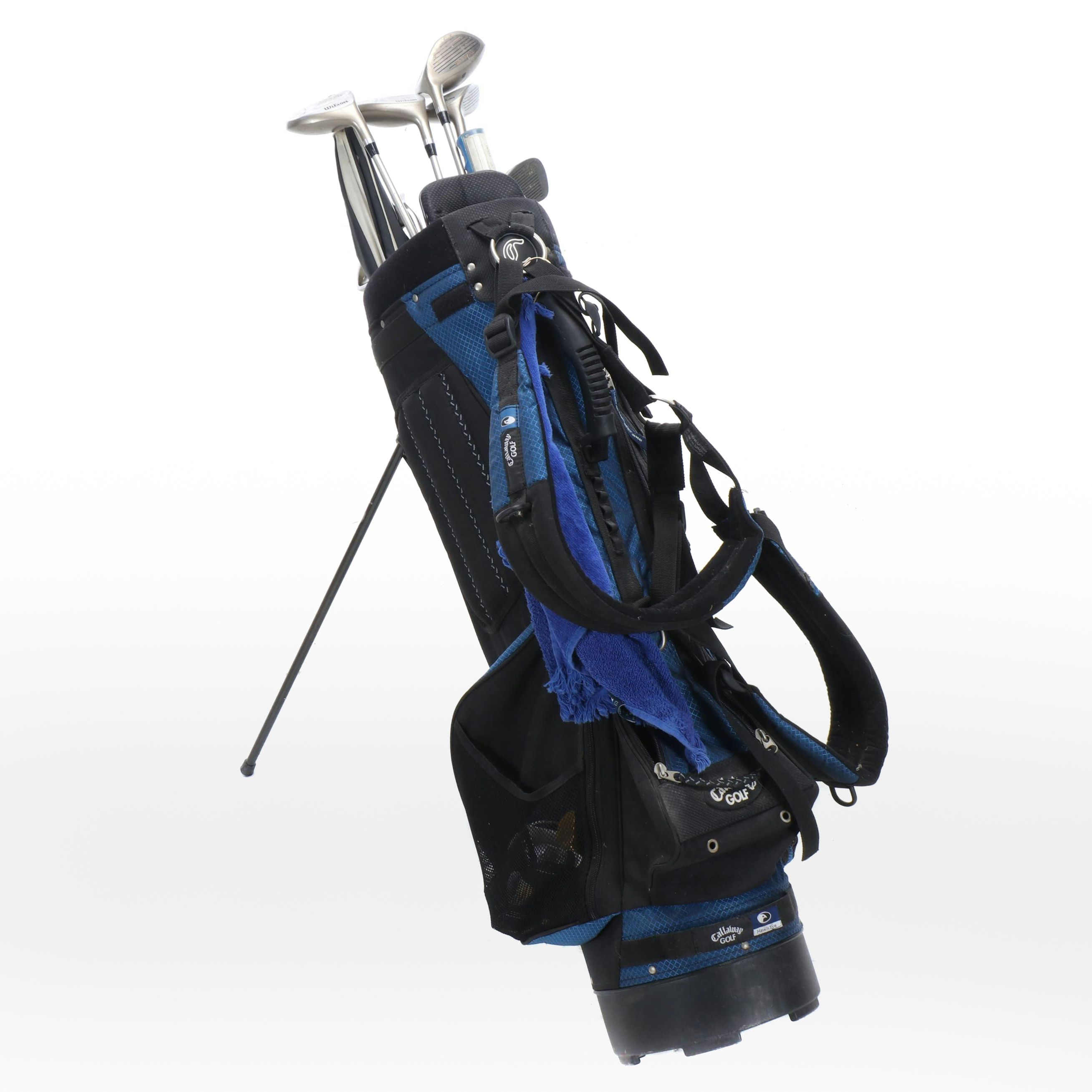 Wilson ProStaff Golf Club Set with Callaway Golf Bag