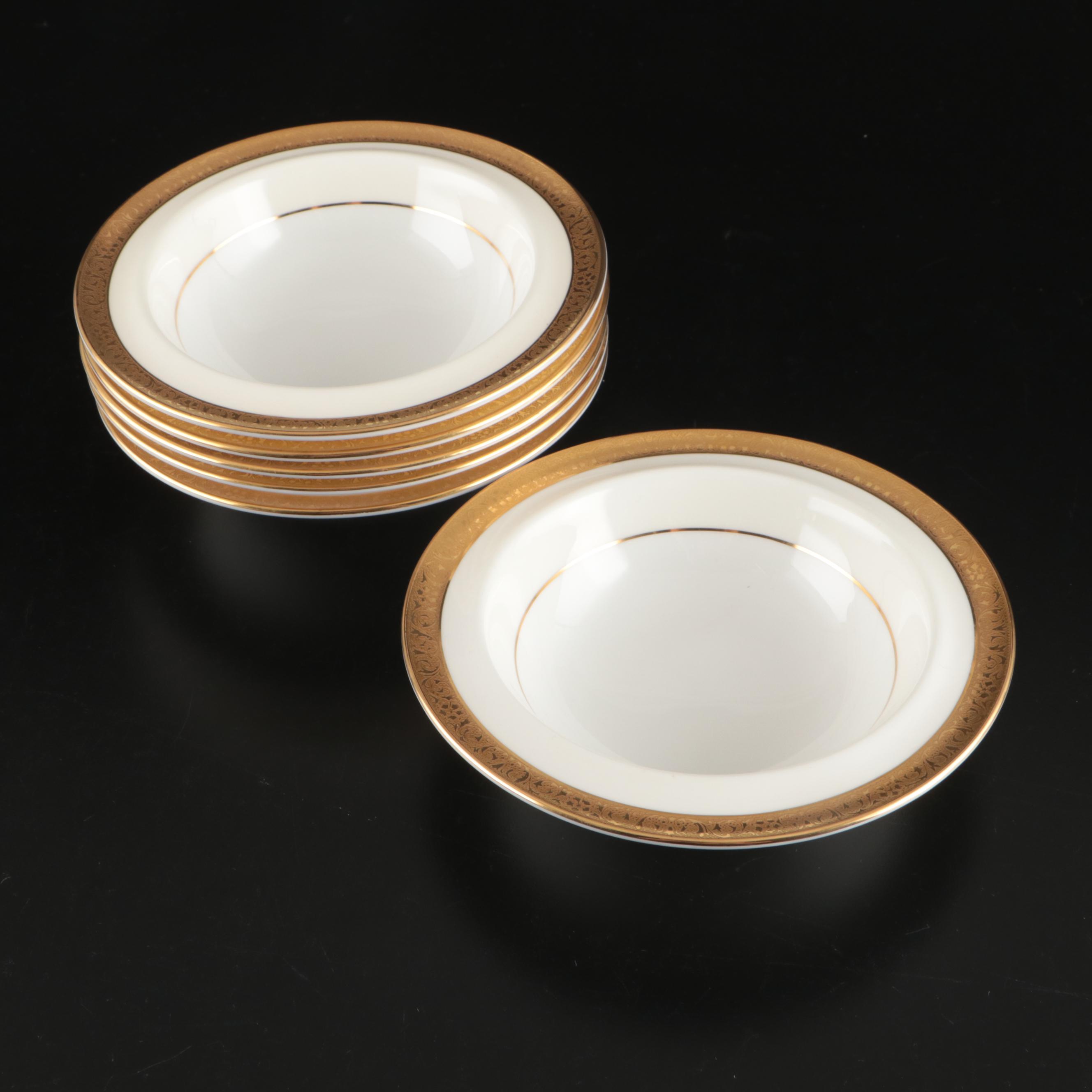 Minton "Buckingham" Gilt Rimmed Bone China Dinnerware