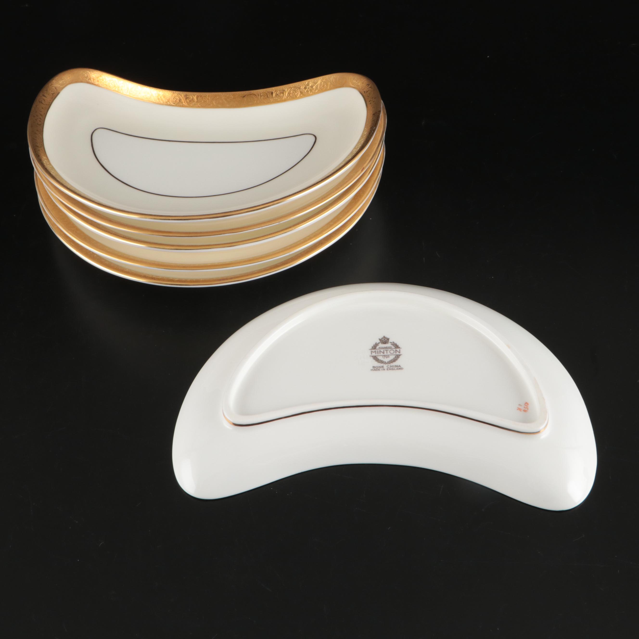 Minton "Buckingham" Gilt Rimmed Bone China Dinnerware