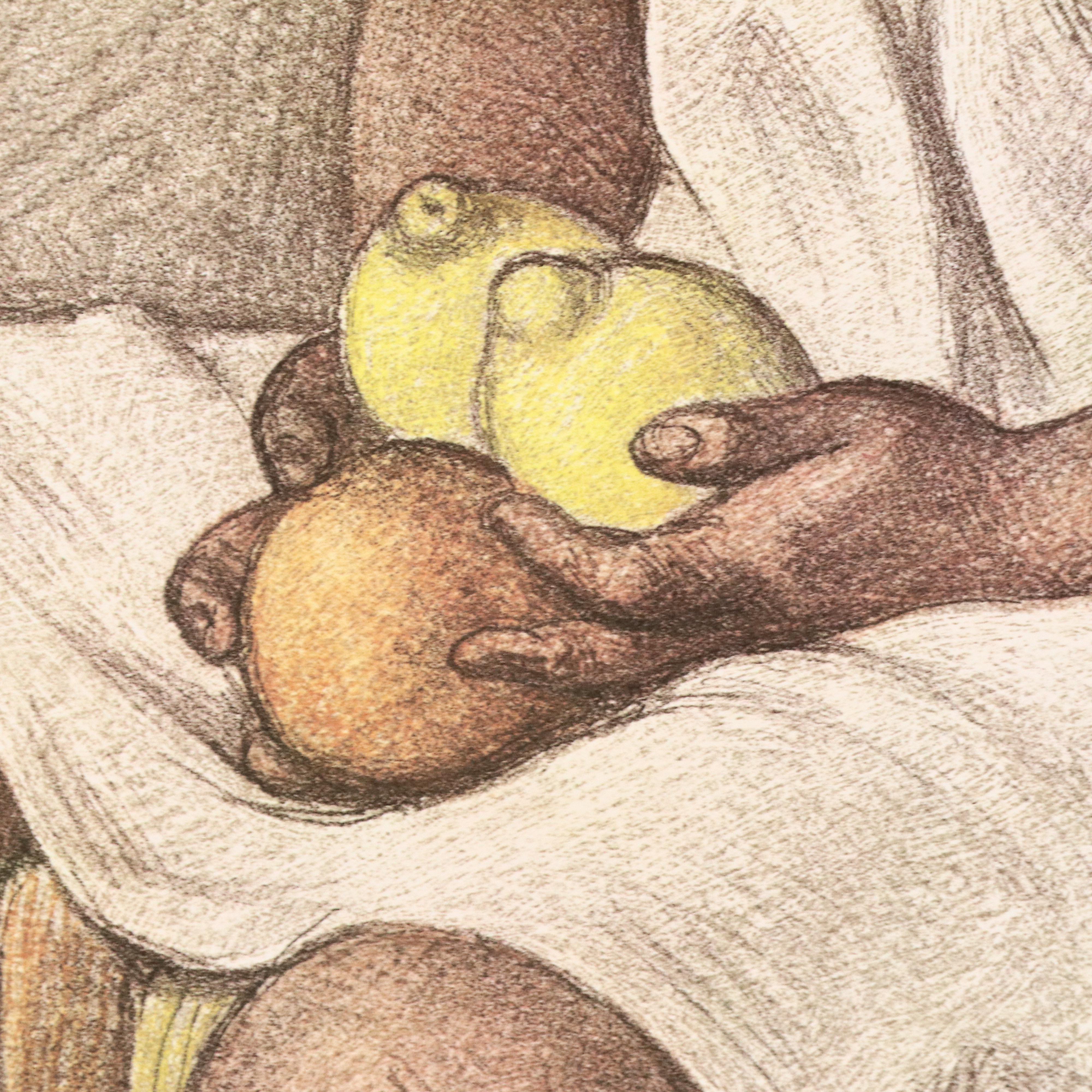 Francisco Zuñiga Offset Lithograph Exhibition Poster "Recent Works," 1983