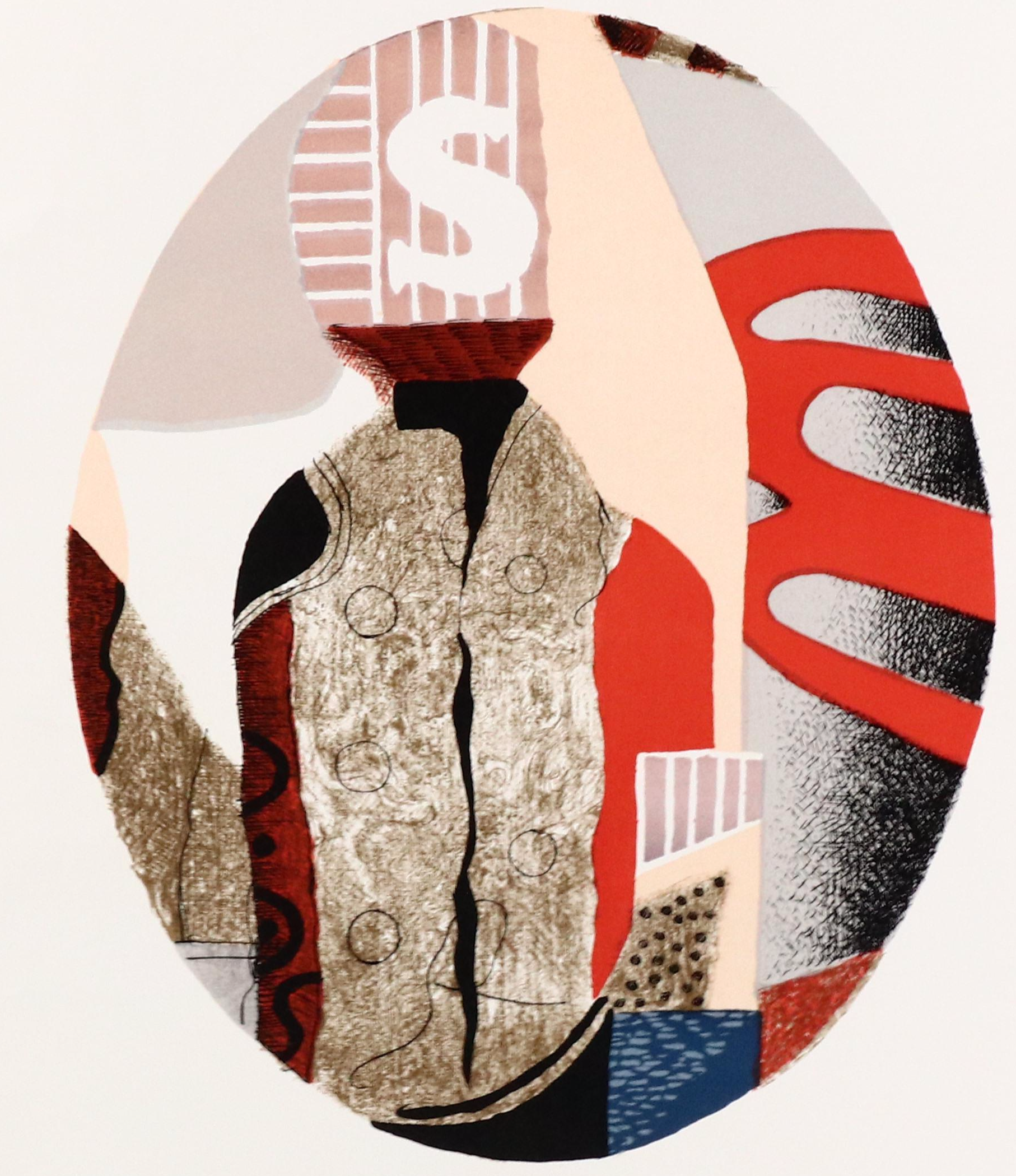 Max Papart Lithograph Exhibition Poster, 1977