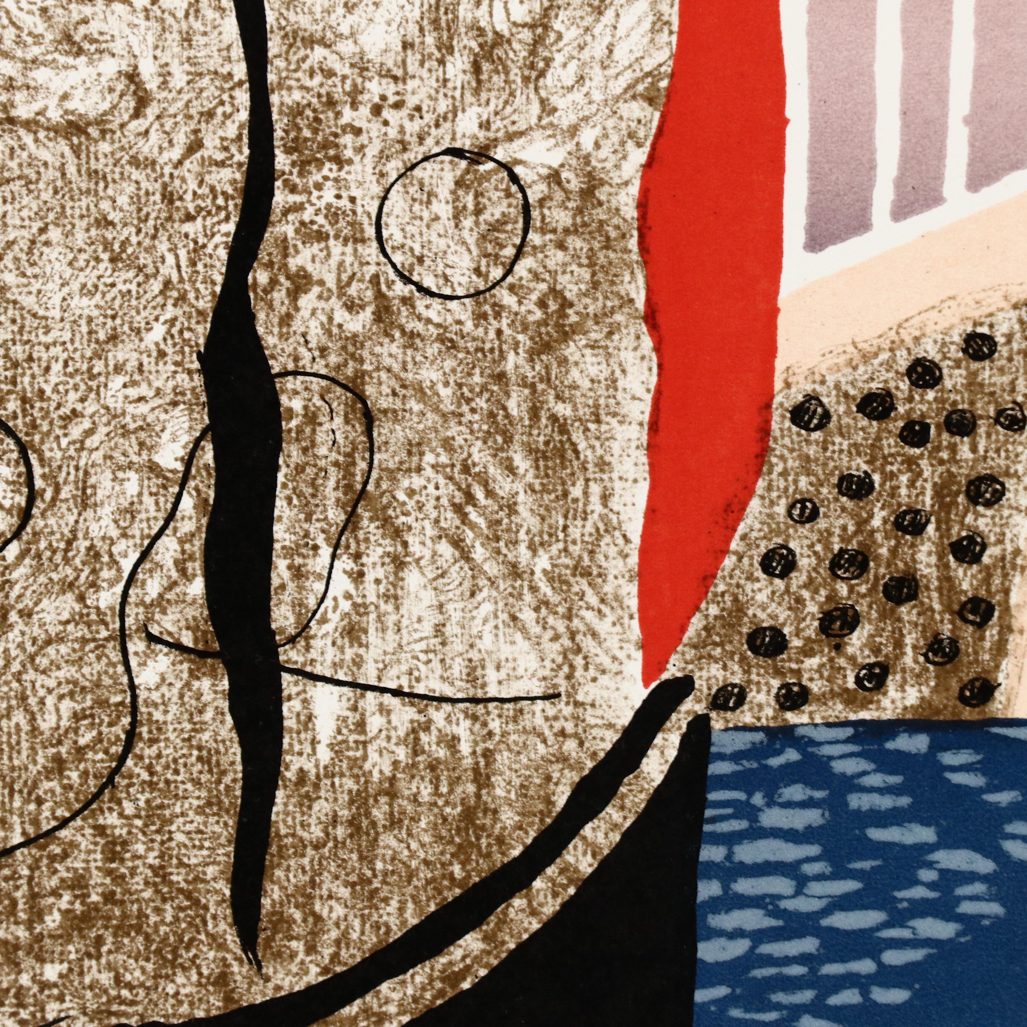 Max Papart Lithograph Exhibition Poster, 1977