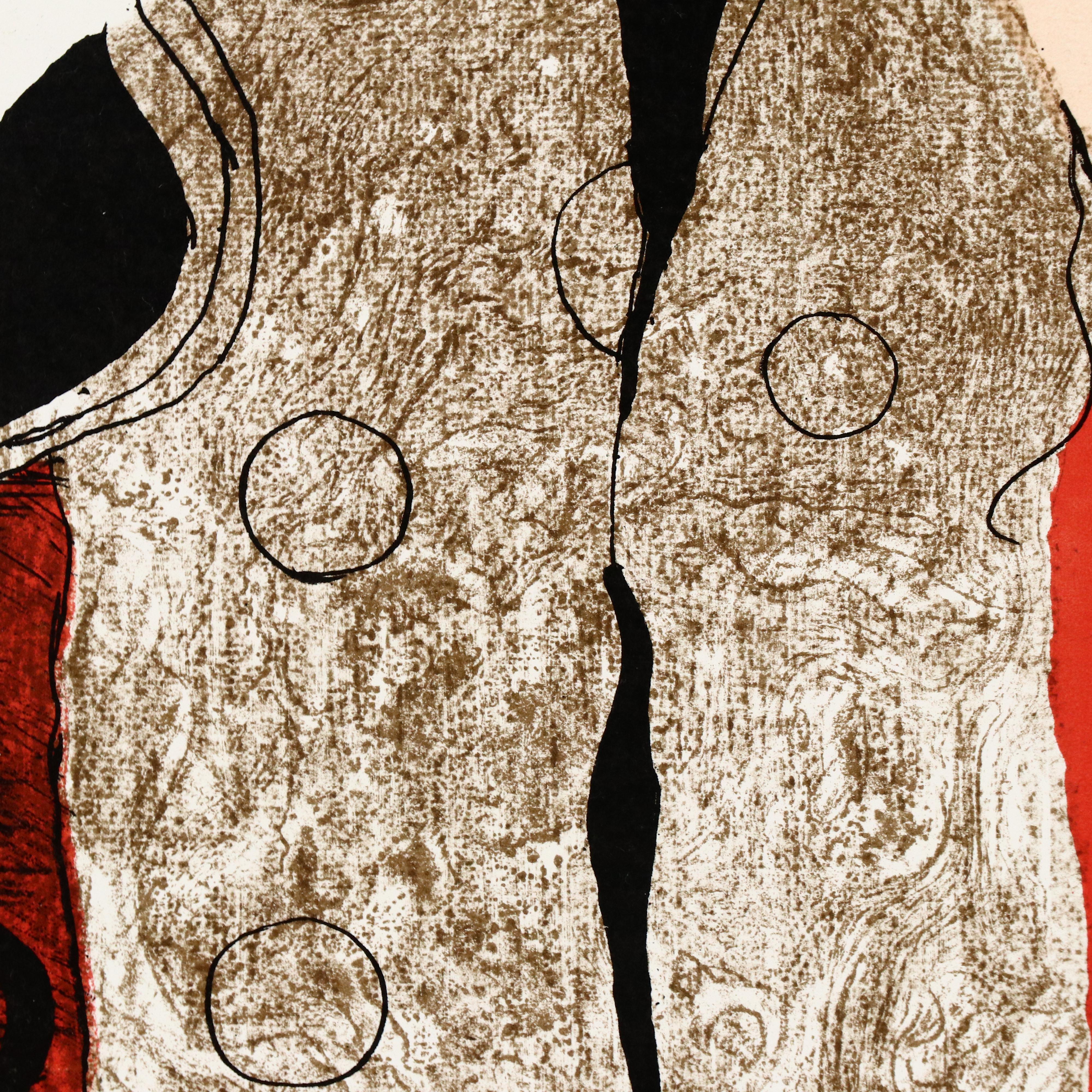 Max Papart Lithograph Exhibition Poster, 1977